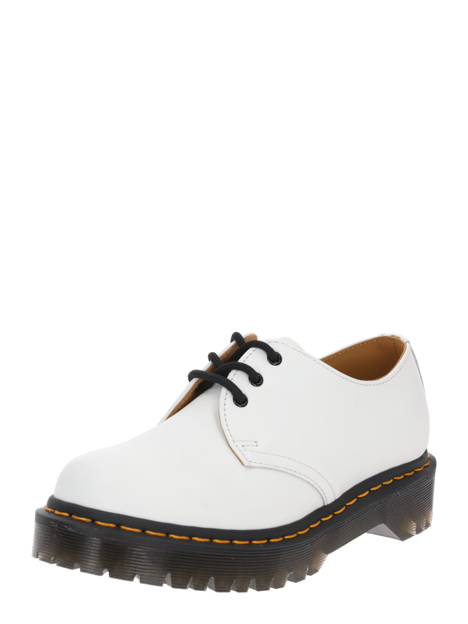 Dr. Martens Δετό παπούτσι '1461 Bex' μαύρο / λευκό - Pepit.gr