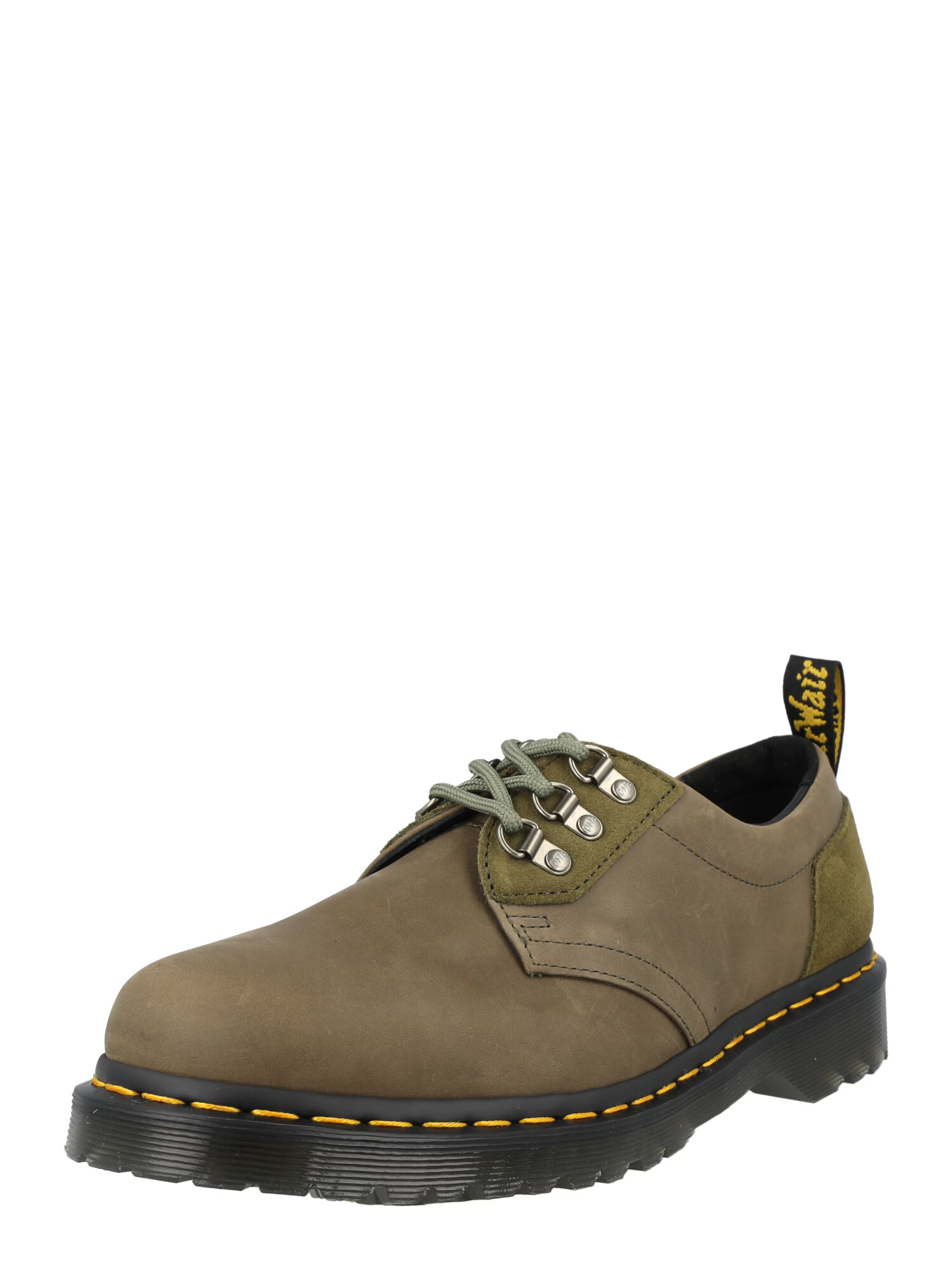 Dr. Martens Δετό παπούτσι λαδί - Pepit.gr