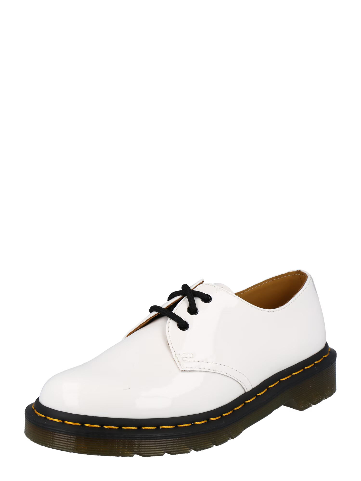 Dr. Martens Δετό παπούτσι μαύρο / offwhite - Pepit.gr