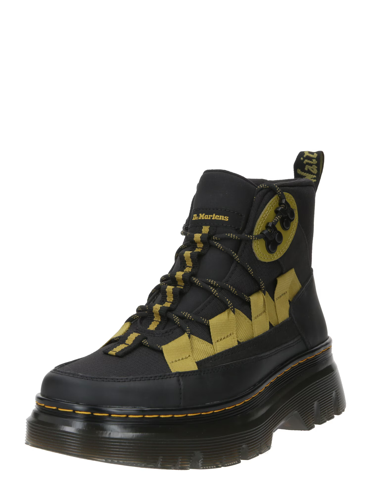 Dr. Martens Μποτάκι 'Boury' μουσταρδί / μαύρο - Pepit.gr