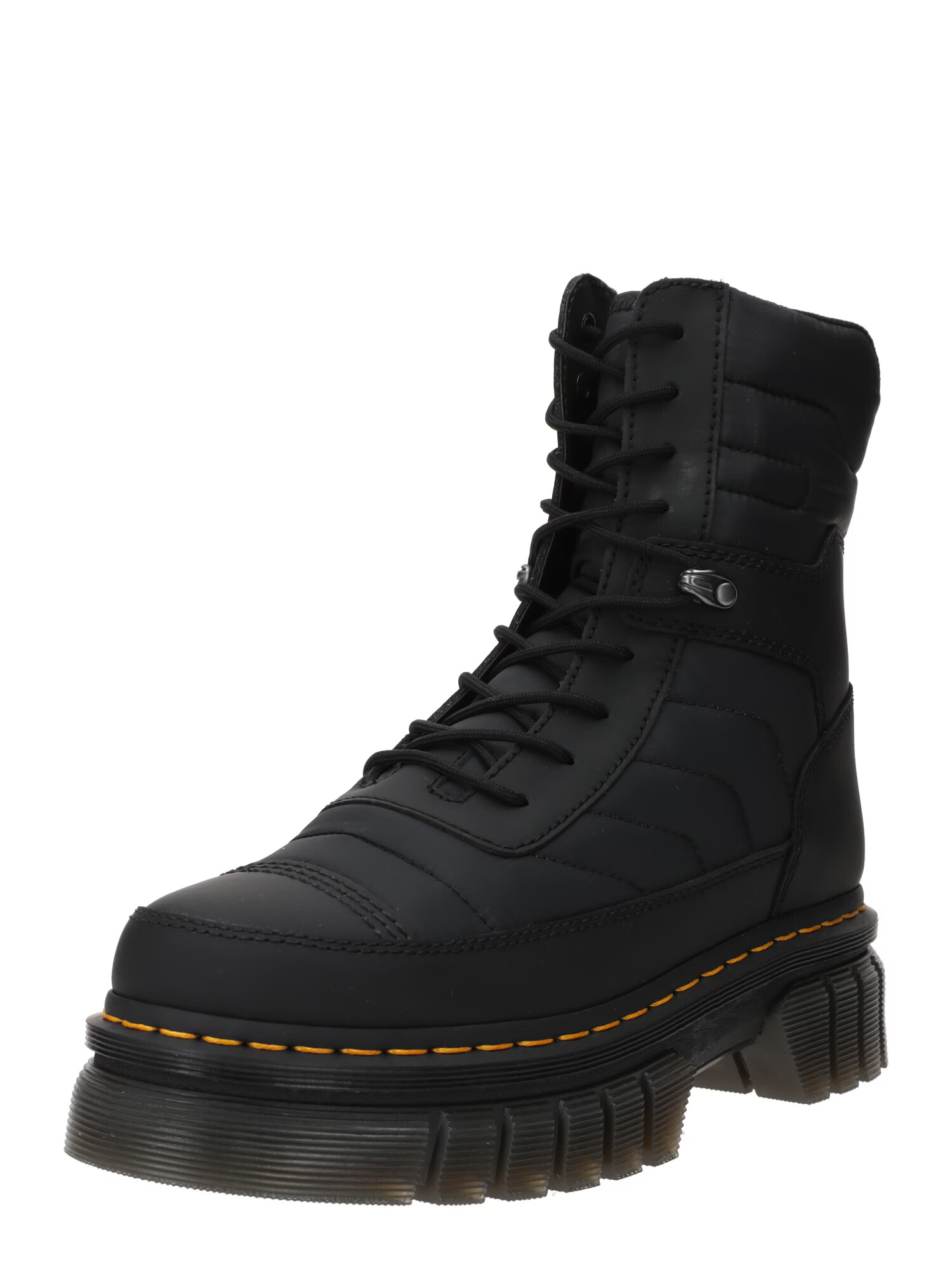 Dr. Martens Μποτάκι με κορδόνια 'Audrick' χρυσοκίτρινο / μαύρο - Pepit.gr