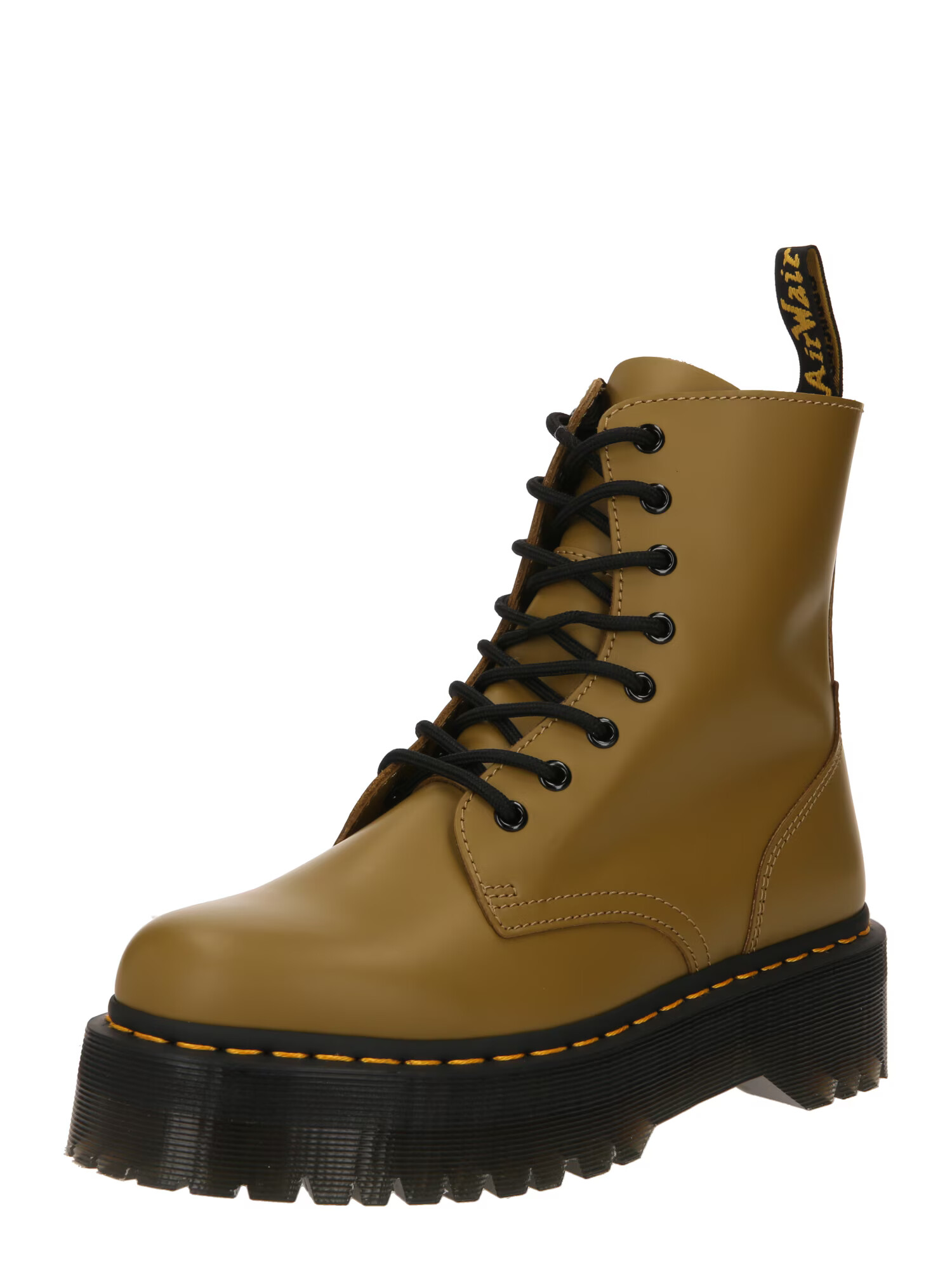 Dr. Martens Μποτάκι με κορδόνια 'Jadon' λαδί / μαύρο - Pepit.gr