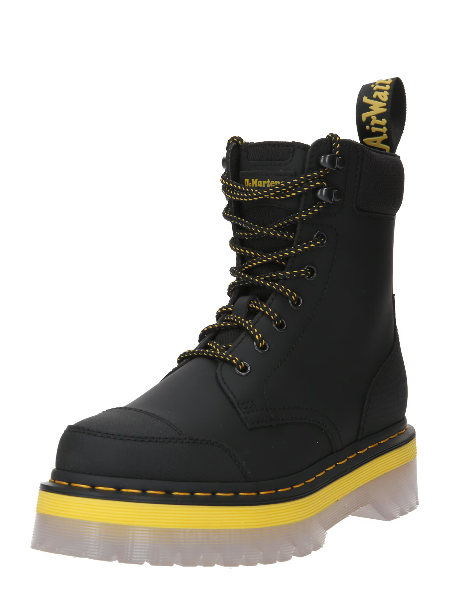 Dr. Martens Μποτάκι με κορδόνια 'Jadon Tech' μαύρο - Pepit.gr