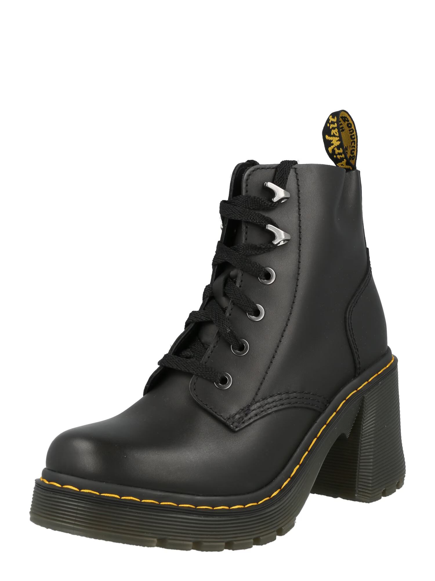 Dr. Martens Μποτάκι με κορδόνια 'Jesy' χρυσό / μαύρο - Pepit.gr