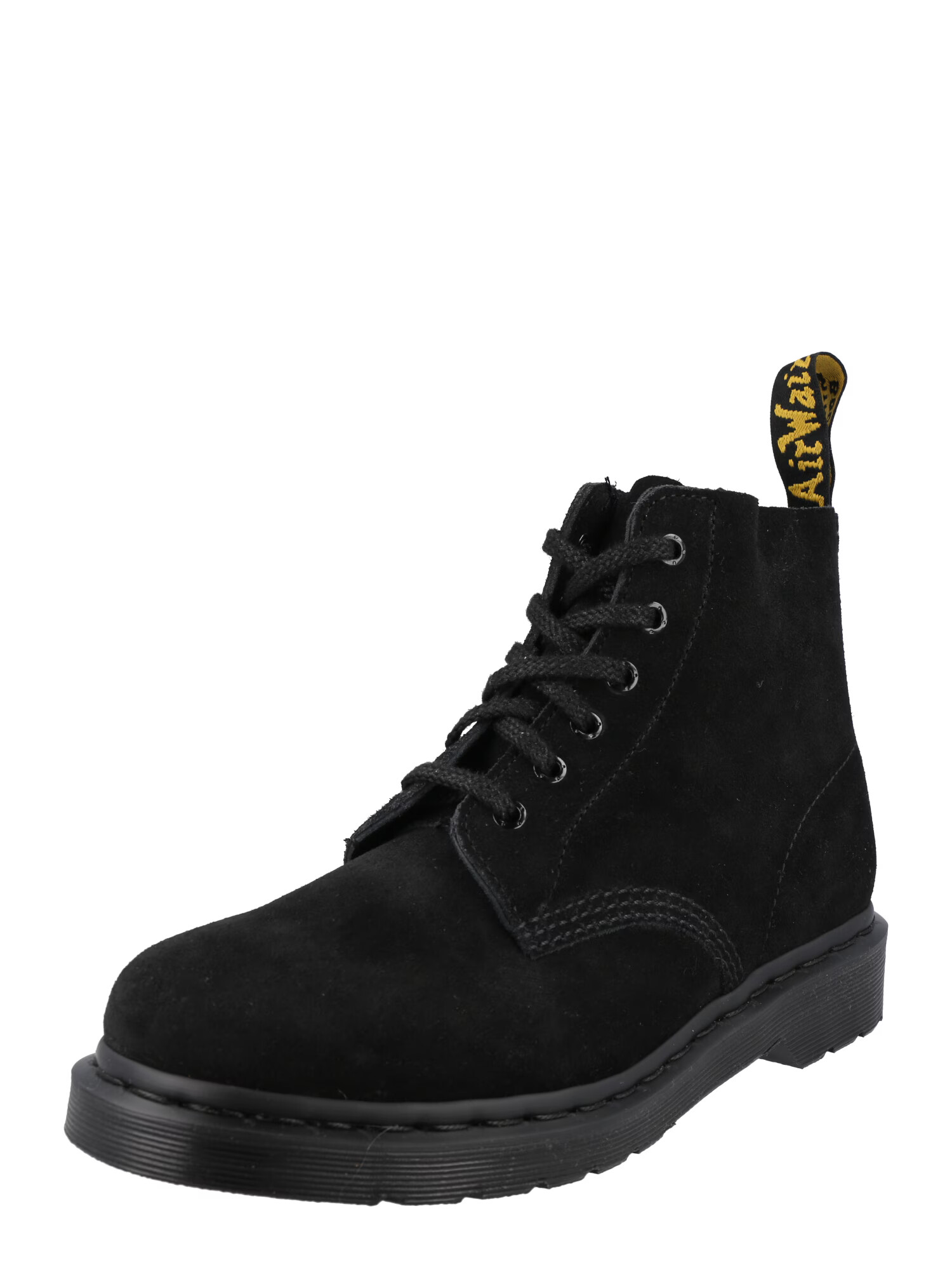 Dr. Martens Μποτάκι με κορδόνια κίτρινο / μαύρο - Pepit.gr