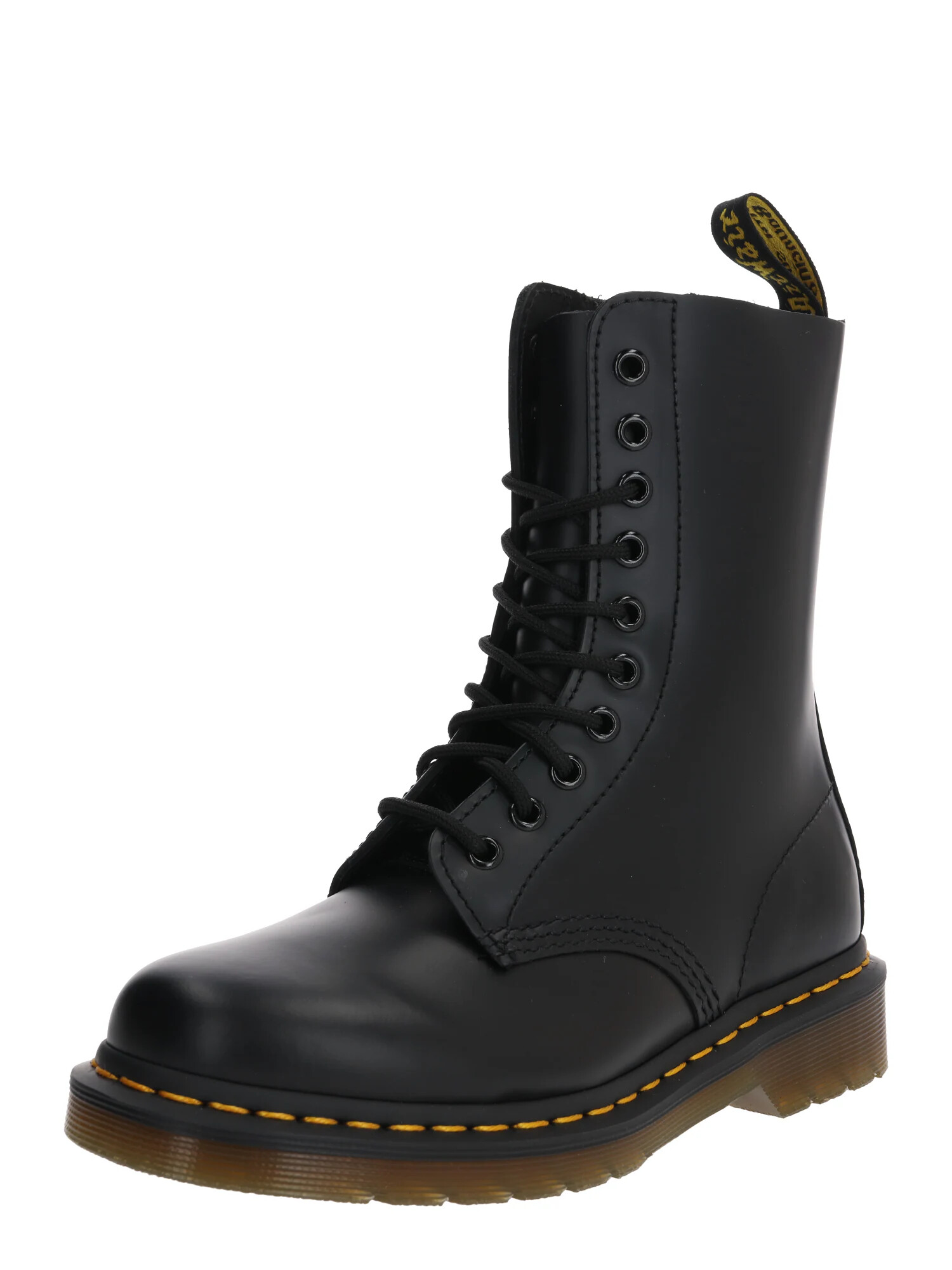 Dr. Martens Μποτάκι με κορδόνια μαύρο - Pepit.gr