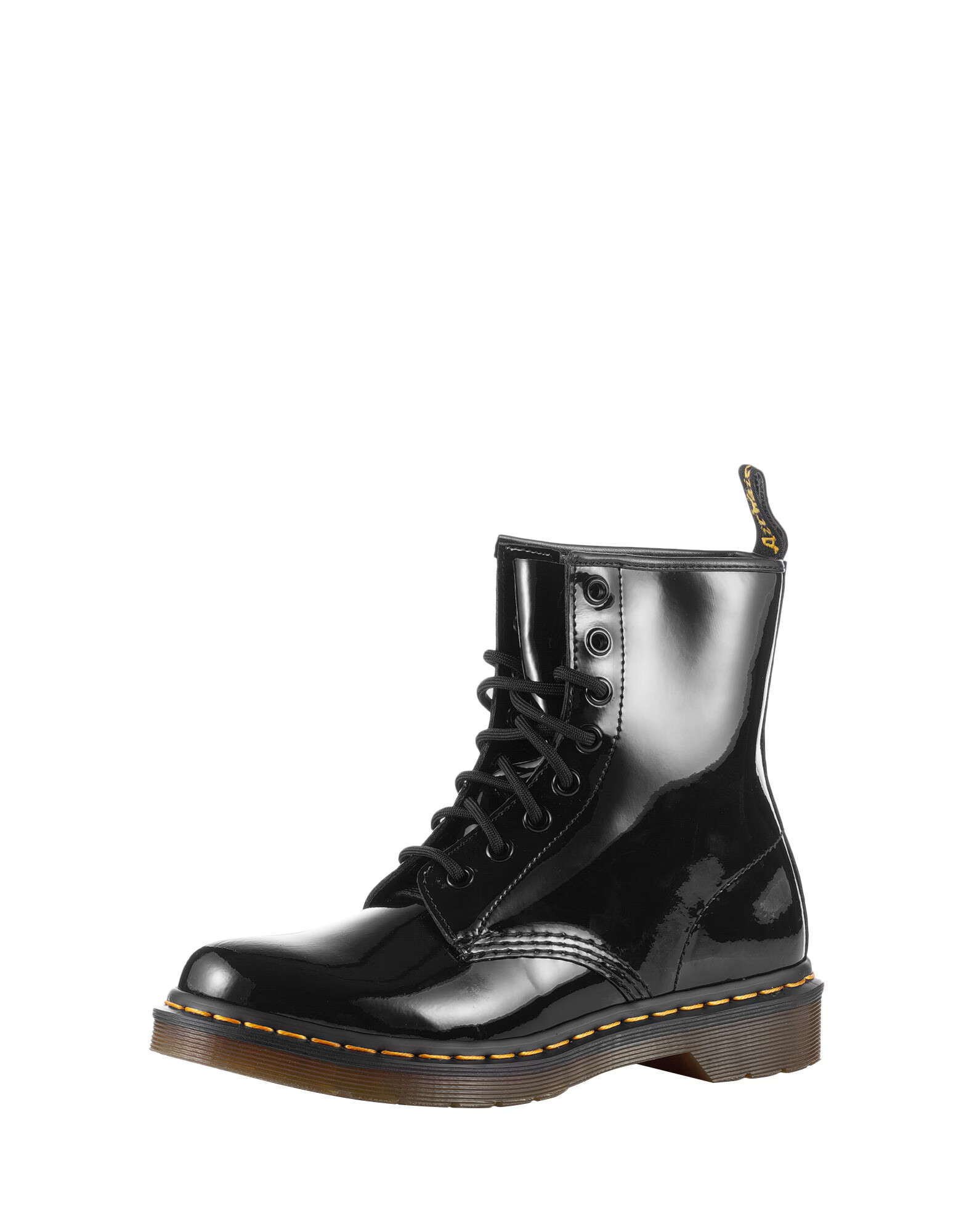 Dr. Martens Μποτάκι με κορδόνια μαύρο - Pepit.gr