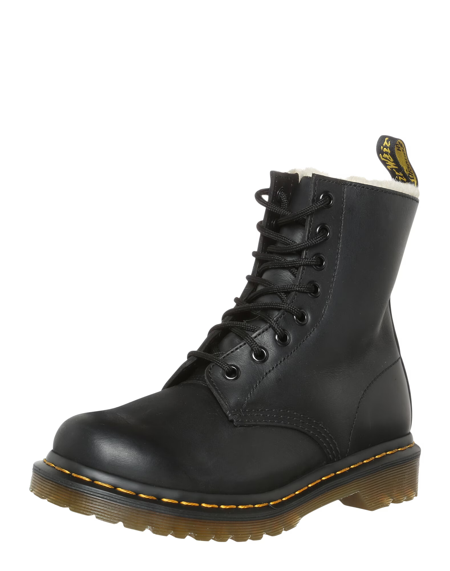 Dr. Martens Μποτάκι με κορδόνια '1460 Serena - 8' κίτρινο / μαύρο / λευκό - Pepit.gr