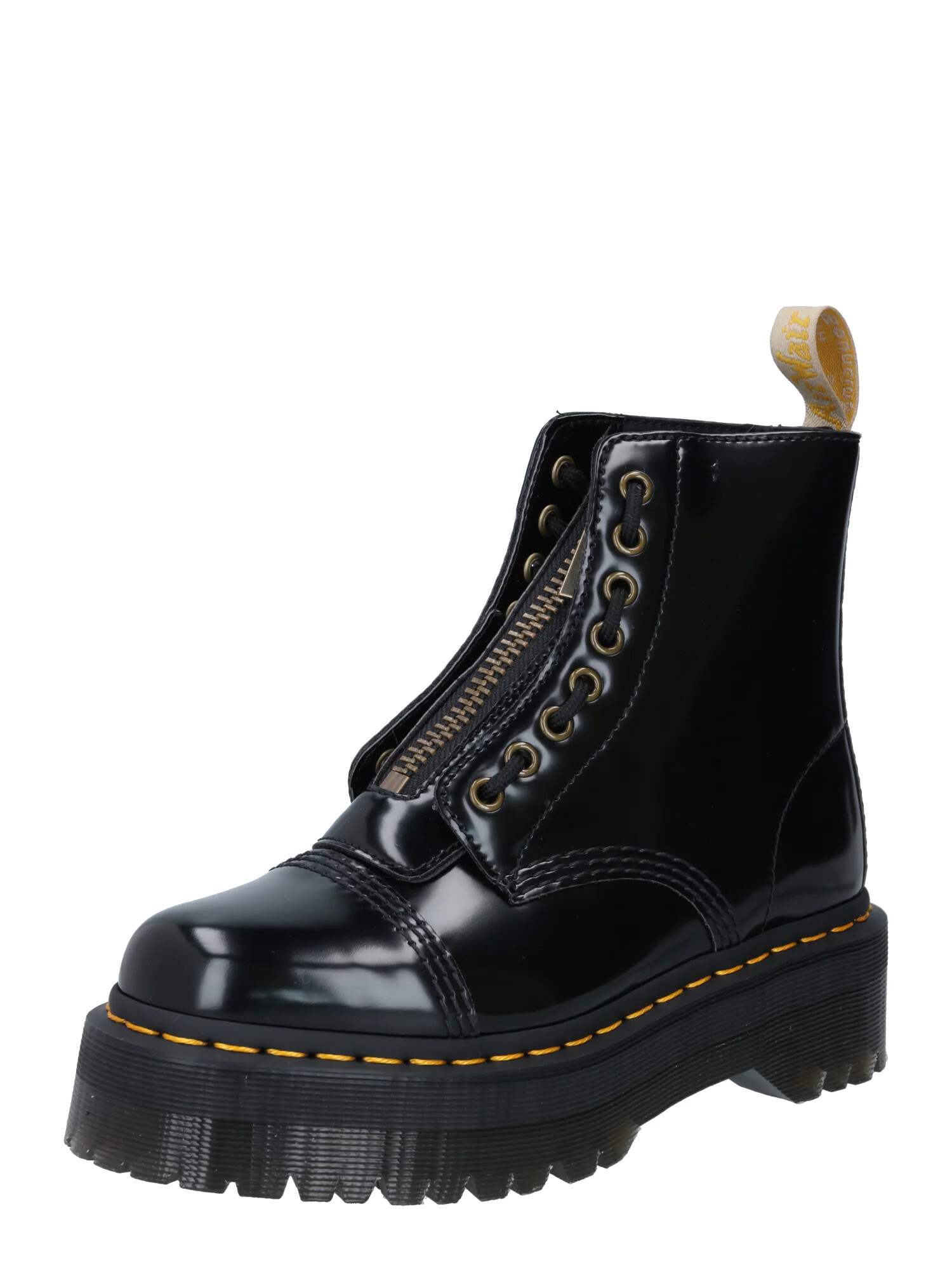 Dr. Martens Μποτάκι με κορδόνια 'Sinclair' μαύρο - Pepit.gr