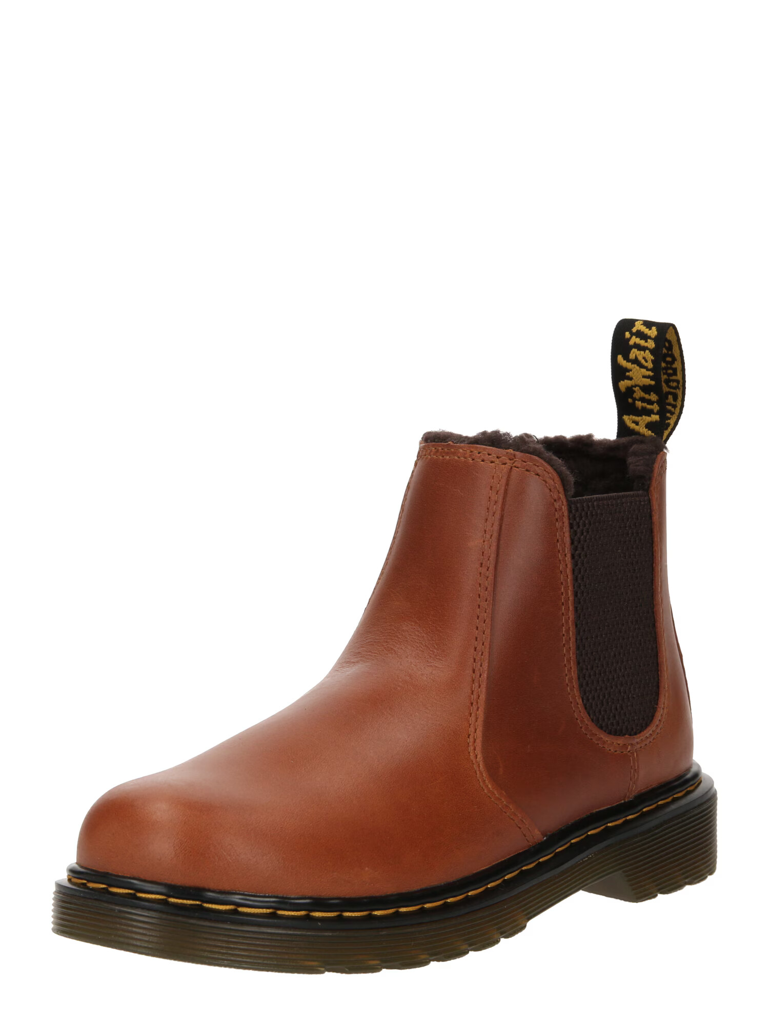 Dr. Martens Μπότες '2976 Leonore' ανοικτό καφέ / πορτοκαλί / μαύρο - Pepit.gr