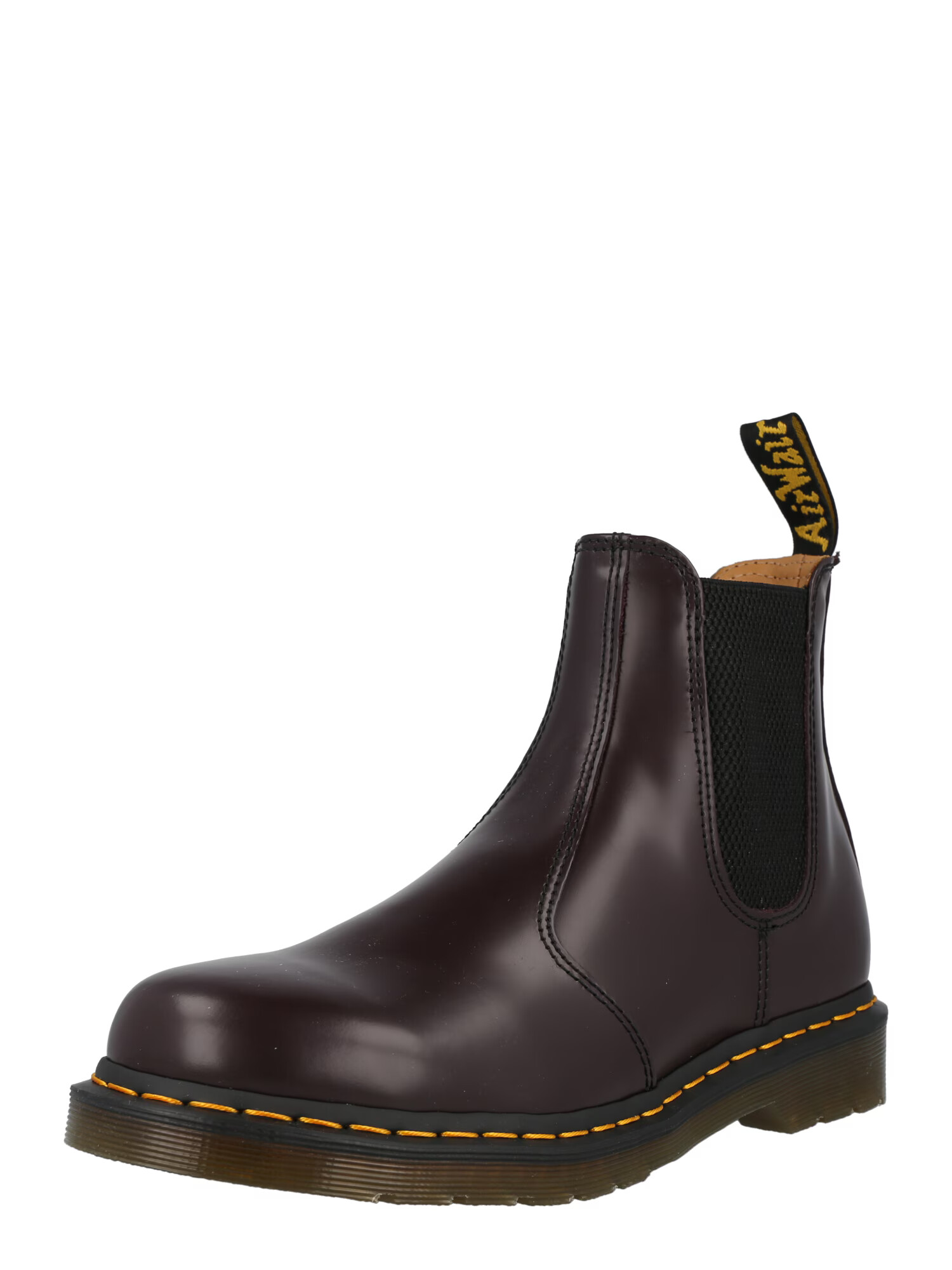 Dr. Martens Μπότες chelsea βουργουνδί / μαύρο - Pepit.gr