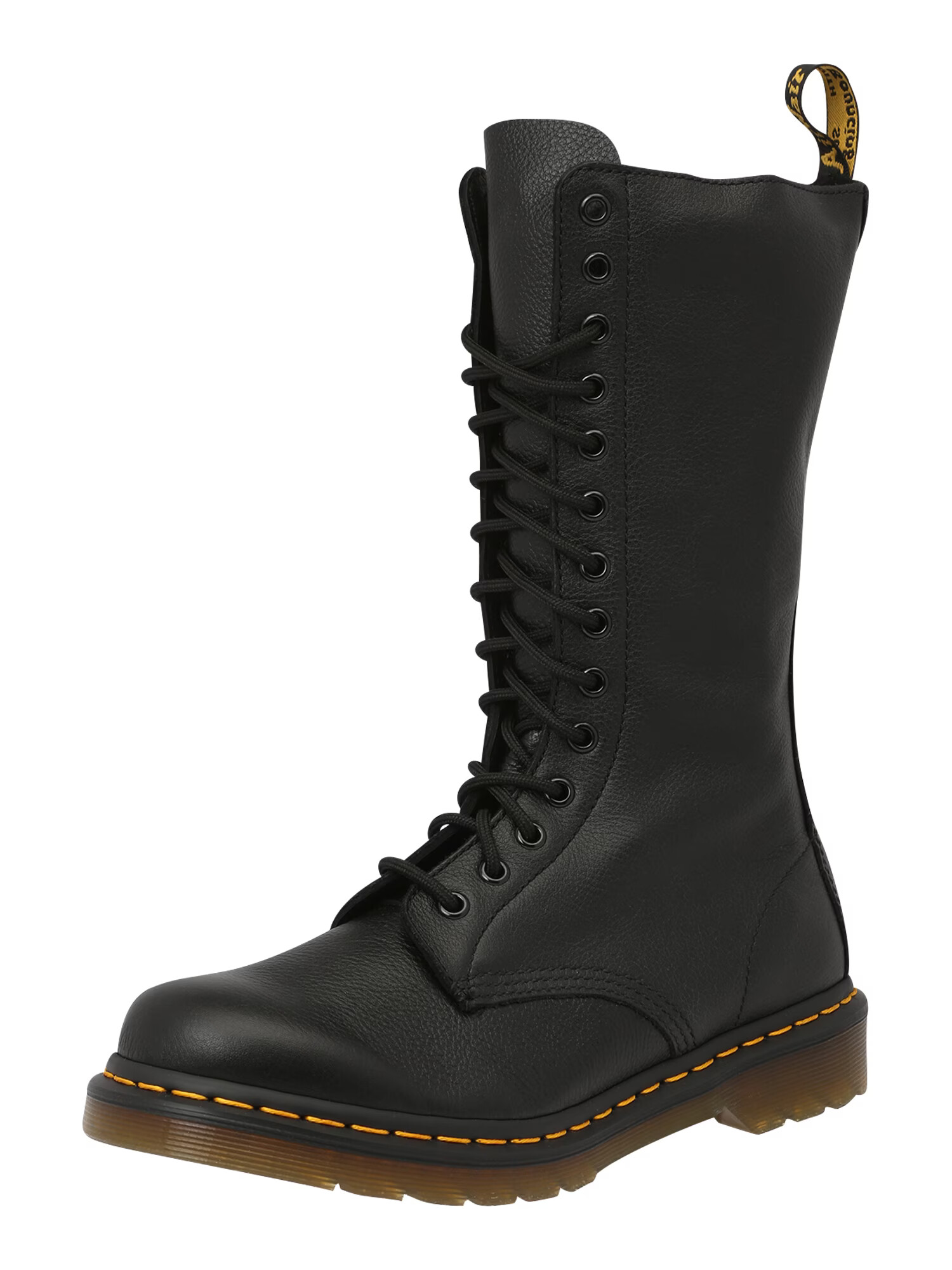 Dr. Martens Μπότες με κορδόνια '1B99 Virginia' μαύρο - Pepit.gr