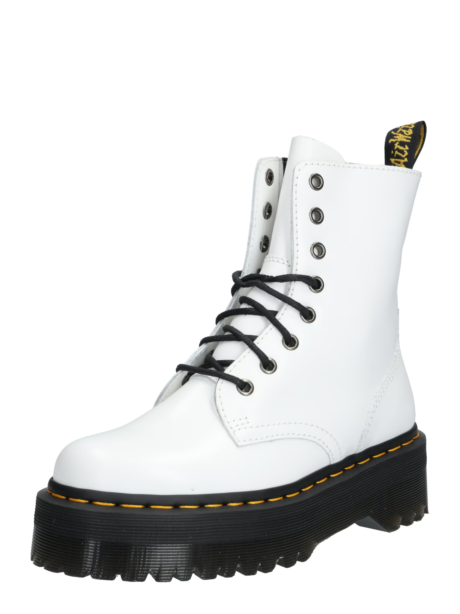 Dr. Martens Μπότες με κορδόνια 'Jadon' λευκό - Pepit.gr