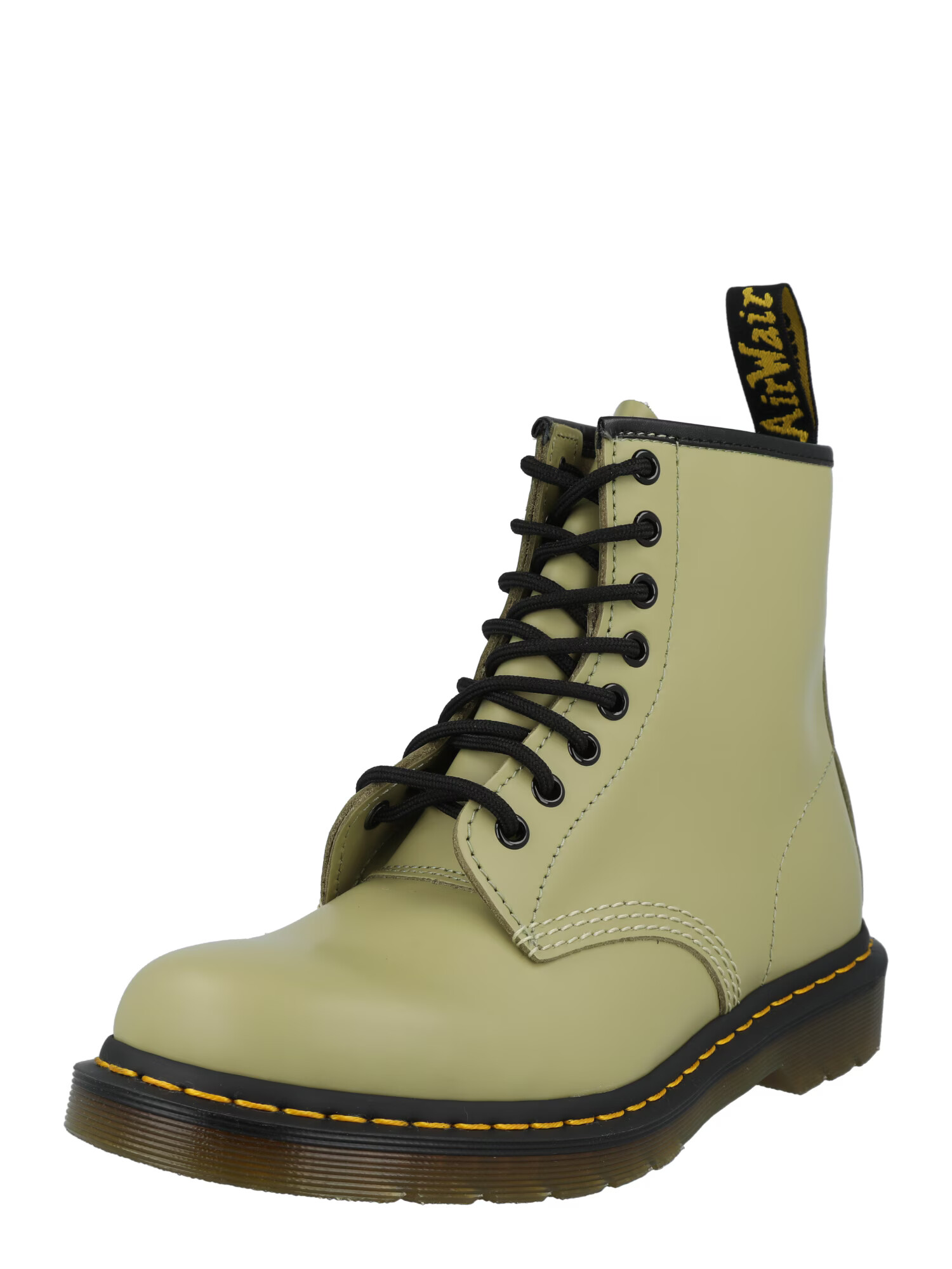 Dr. Martens Μπότες με κορδόνια καφέ / κίτρινο / πράσινο / μαύρο - Pepit.gr