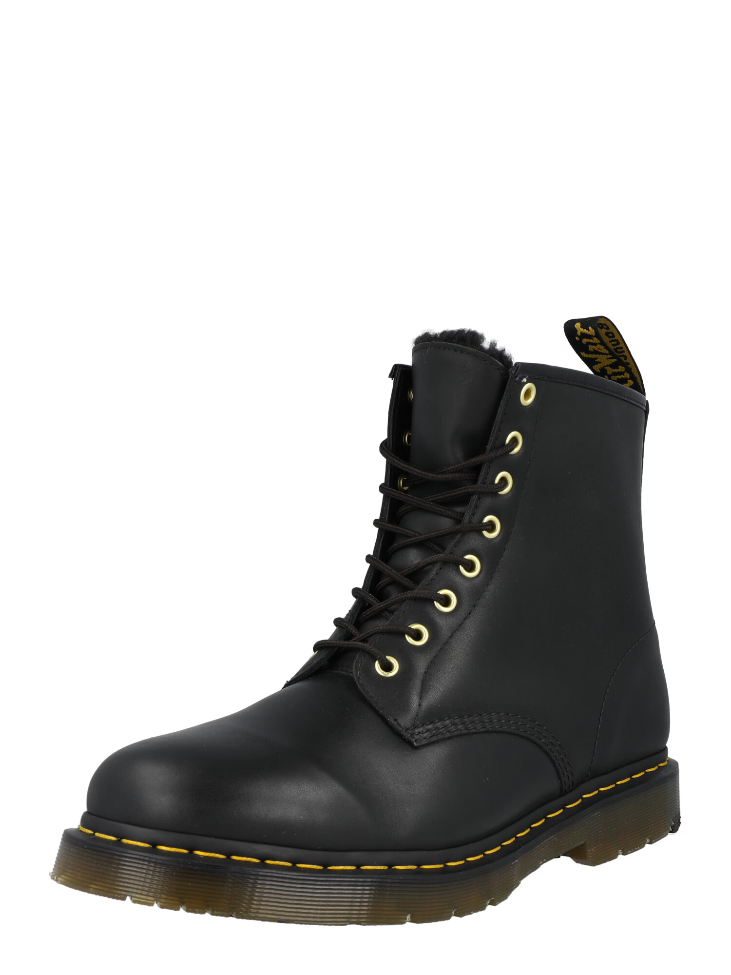 Dr. Martens Μπότες με κορδόνια μαύρο - Pepit.gr