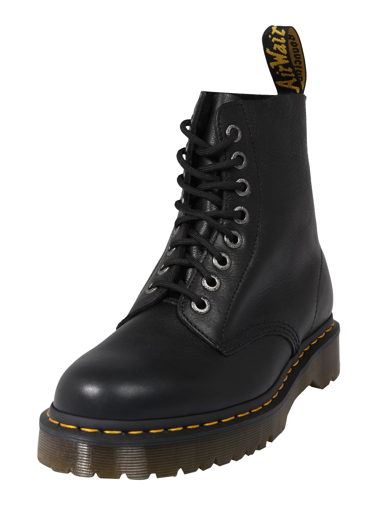 Dr. Martens Μπότες με κορδόνια 'Pascal' κίτρινο / μαύρο - Pepit.gr