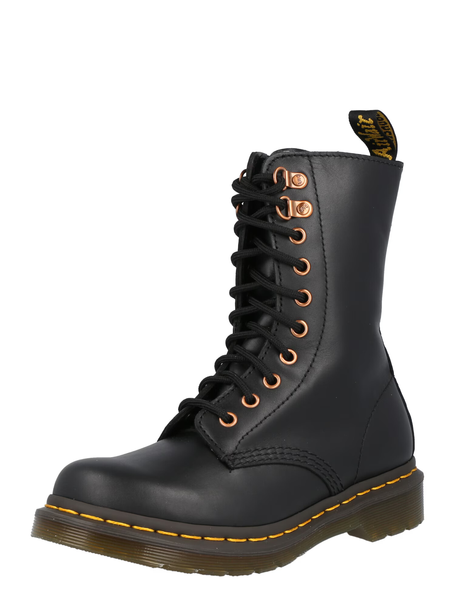 Dr. Martens Μπότες με κορδόνια 'Wanama' μαύρο - Pepit.gr