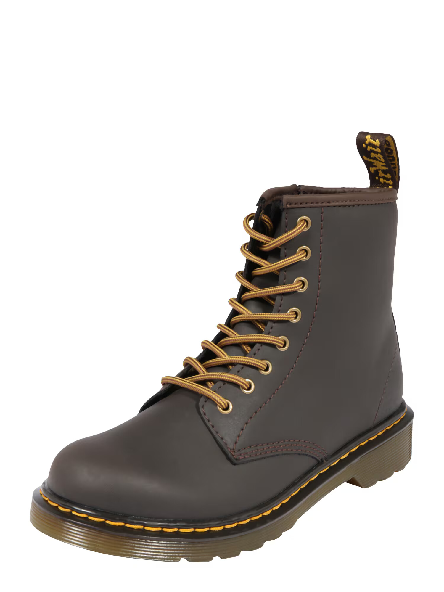 Dr. Martens Μπότες σκούρο καφέ - Pepit.gr