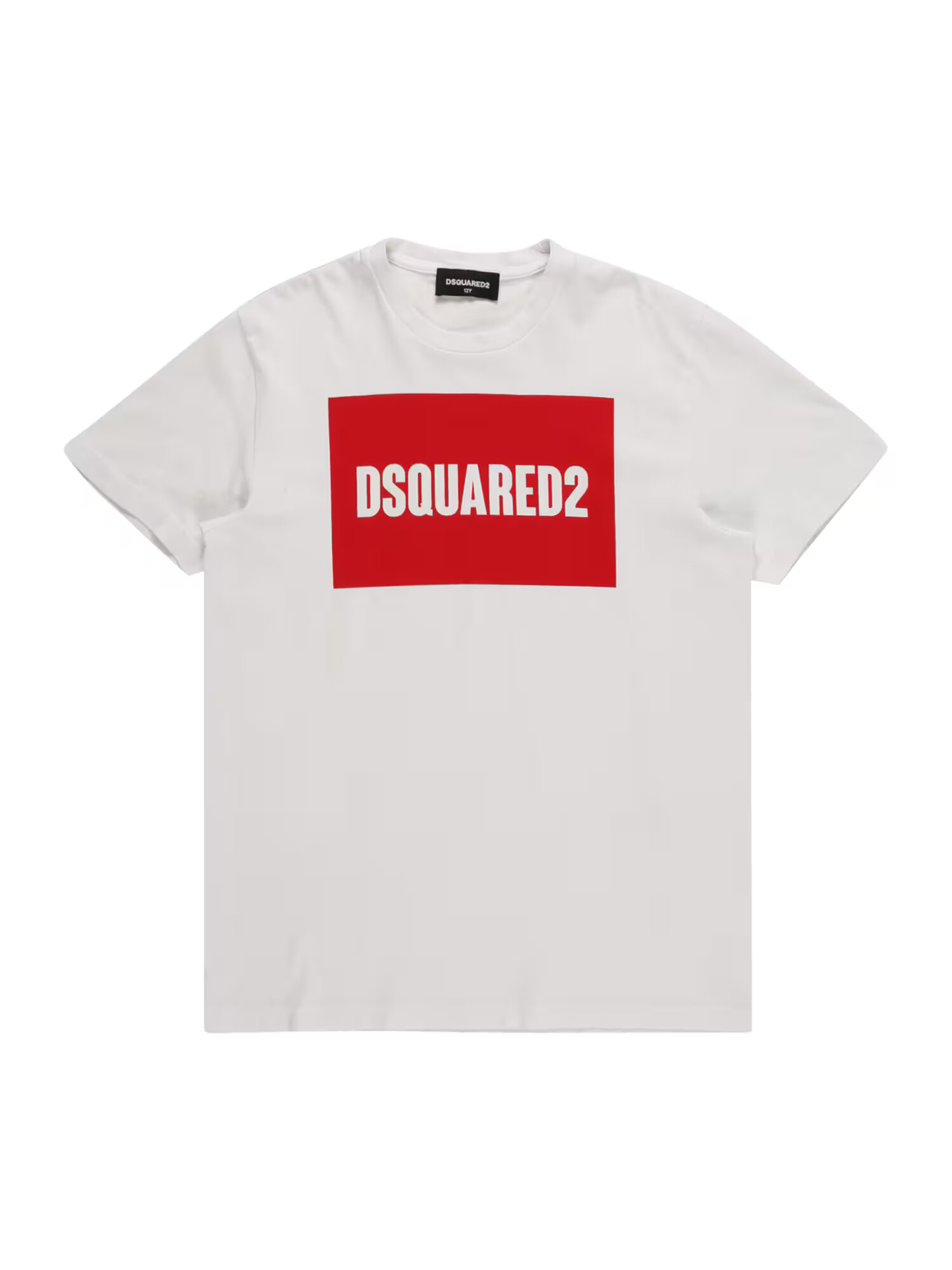 DSQUARED2 Μπλουζάκι κόκκινο / λευκό - Pepit.gr