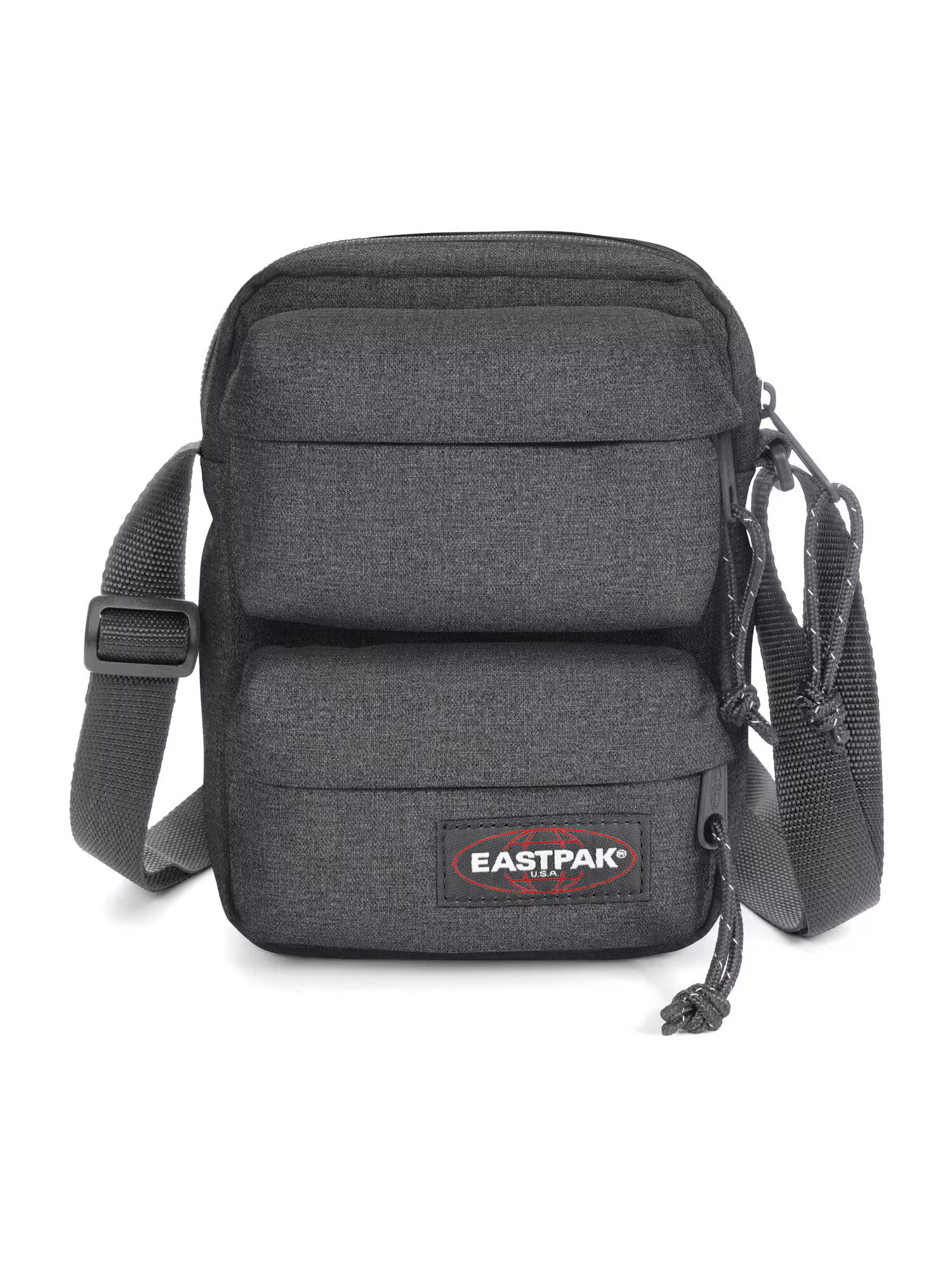 EASTPAK Τσάντα ώμου κόκκινο / μαύρο μελανζέ / λευκό - Pepit.gr