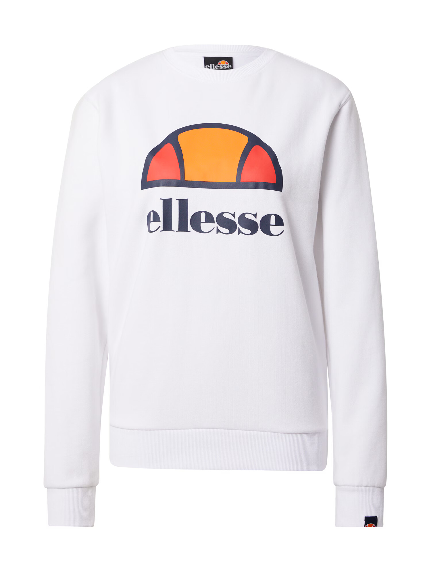 ELLESSE Αθλητική μπλούζα φούτερ 'Corneo' ναυτικό μπλε / πορτοκαλί / κόκκινο / λευκό - Pepit.gr