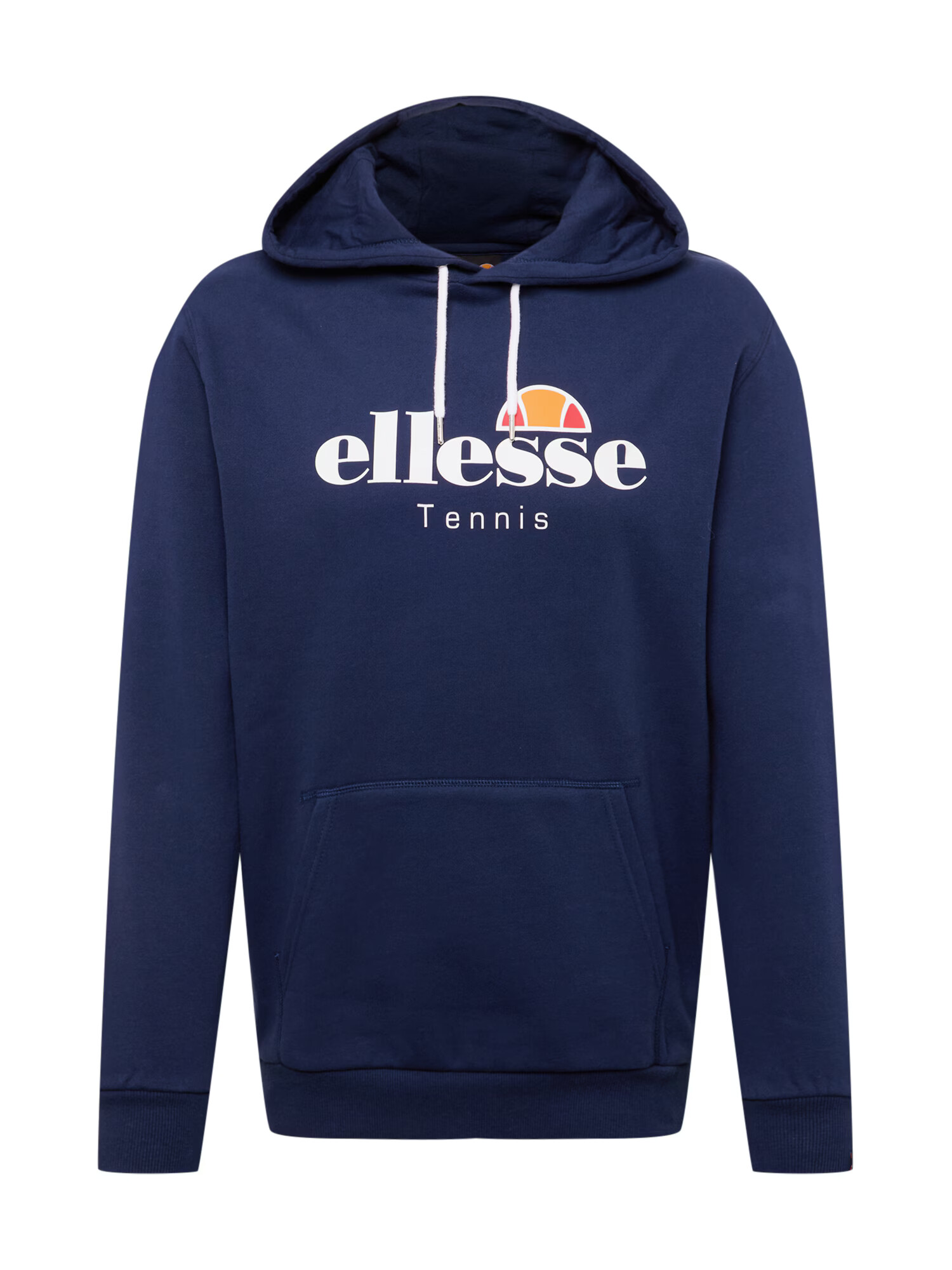 ELLESSE Αθλητική μπλούζα φούτερ ναυτικό μπλε / πορτοκαλί / κόκκινο / offwhite - Pepit.gr