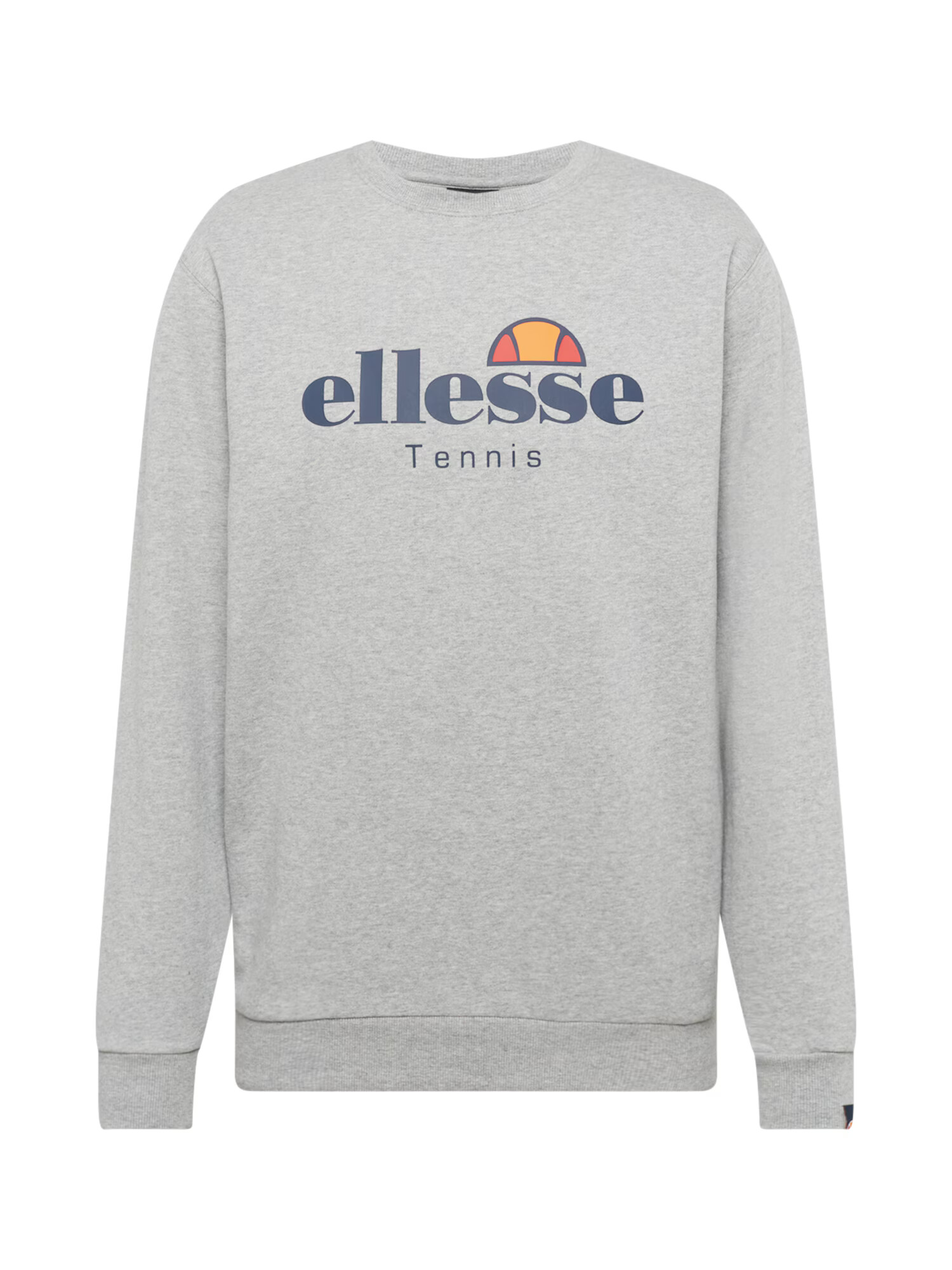 ELLESSE Αθλητική μπλούζα φούτερ 'Rovescio' μπλε νύχτας / γκρι μελανζέ / πορτοκαλί / κόκκινο - Pepit.gr