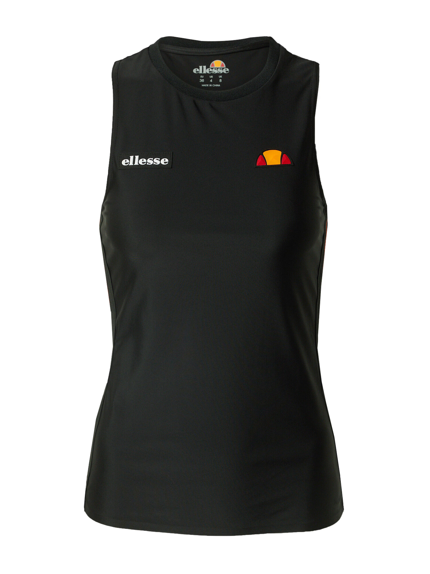 ELLESSE Αθλητικό τοπ πορτοκαλί / κόκκινο / μαύρο / offwhite - Pepit.gr