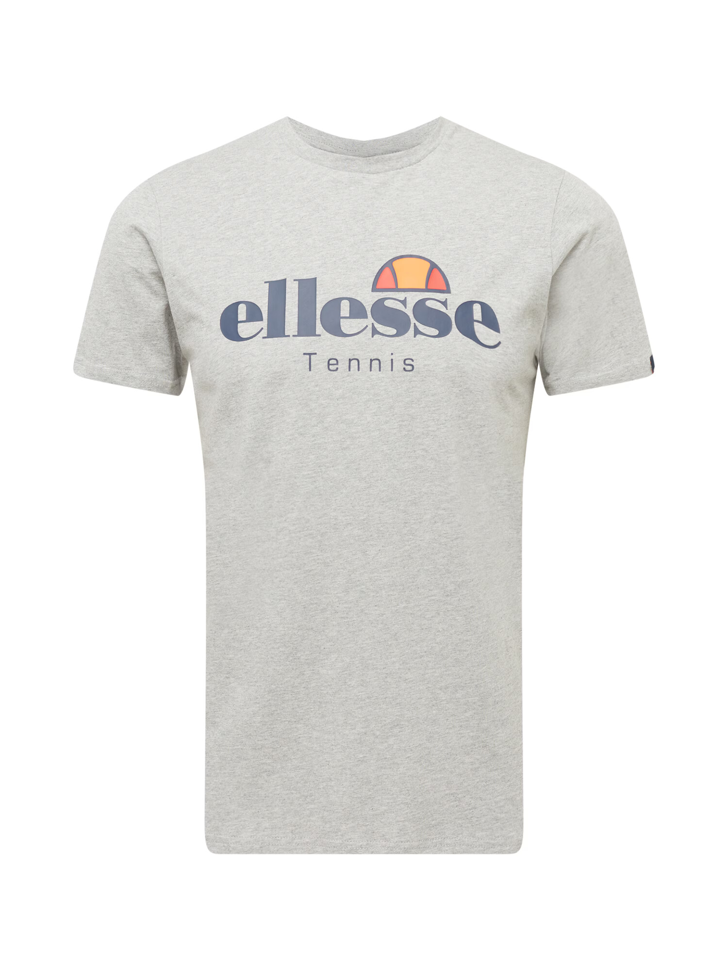 ELLESSE Λειτουργικό μπλουζάκι 'Dritto' ναυτικό μπλε / γκρι μελανζέ / πορτοκαλί / κόκκινο - Pepit.gr