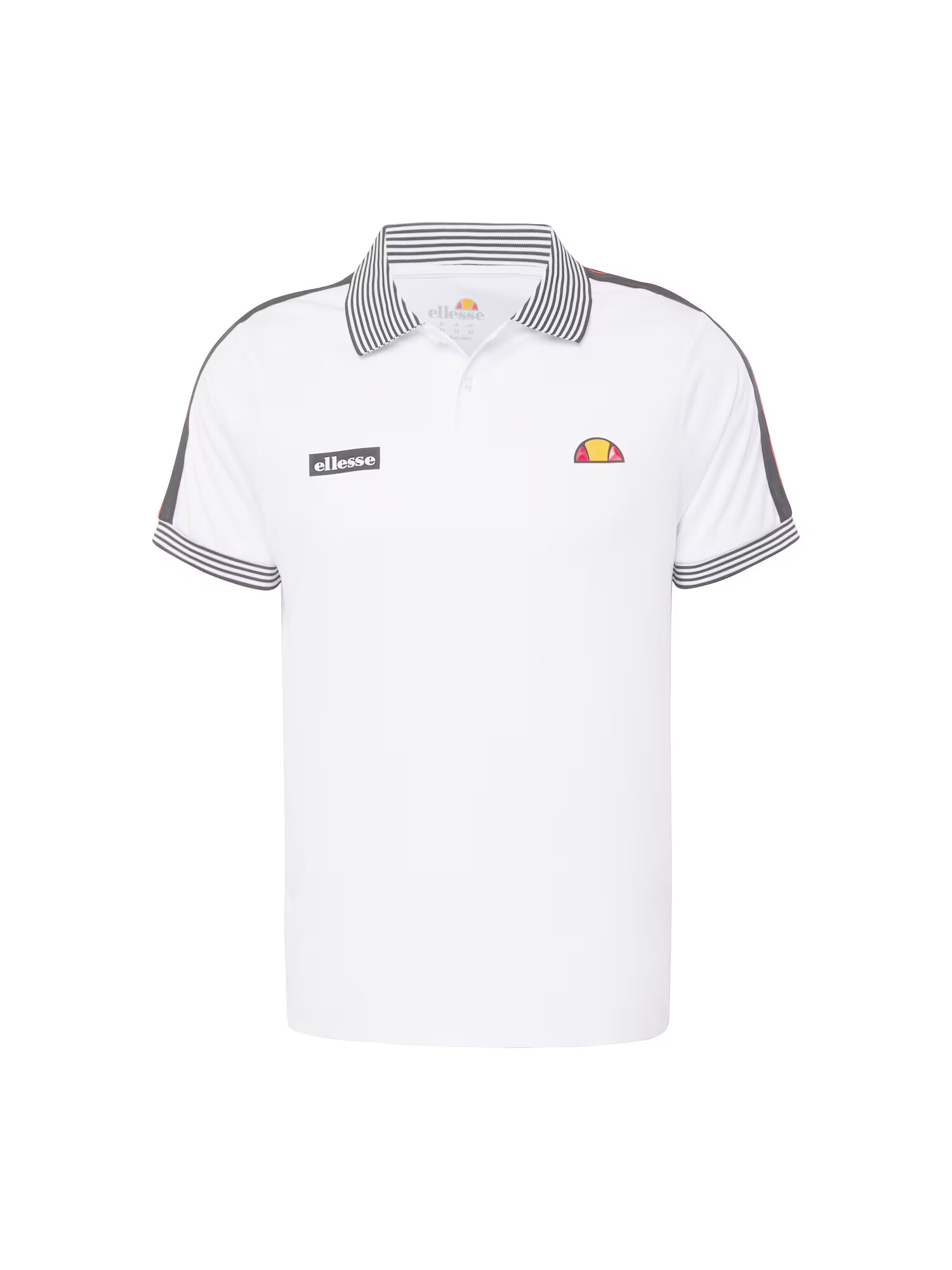 ELLESSE Λειτουργικό μπλουζάκι 'Level' πορτοκαλί / κόκκινο / μαύρο / λευκό - Pepit.gr