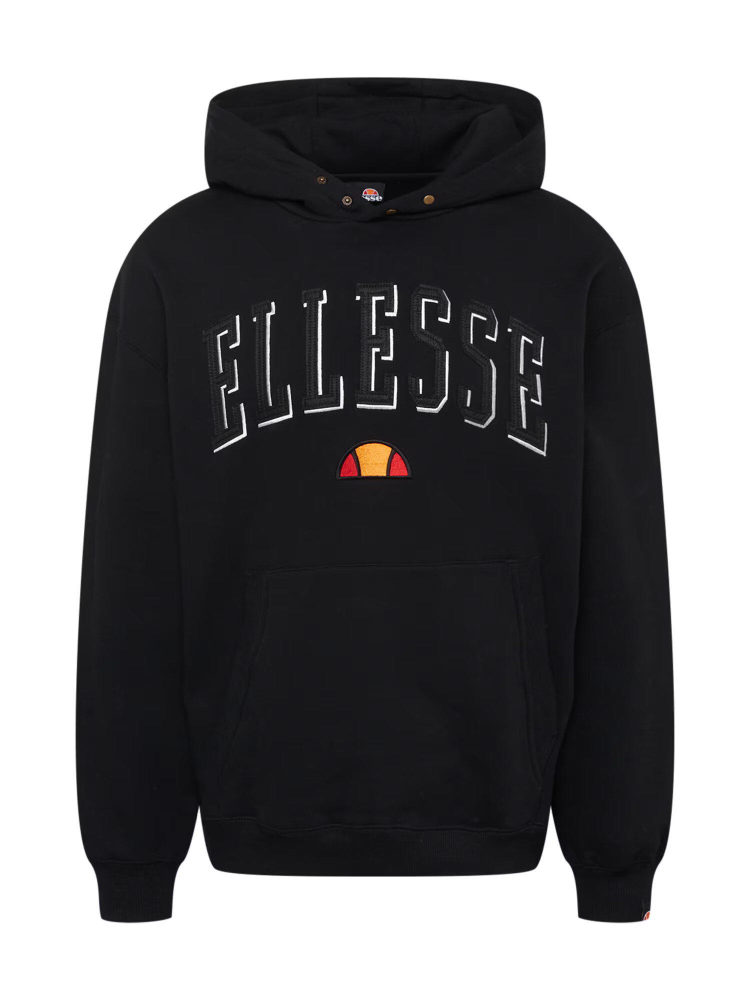 ELLESSE Μπλούζα φούτερ 'Duke' πορτοκαλί / κόκκινο / μαύρο / λευκό - Pepit.gr