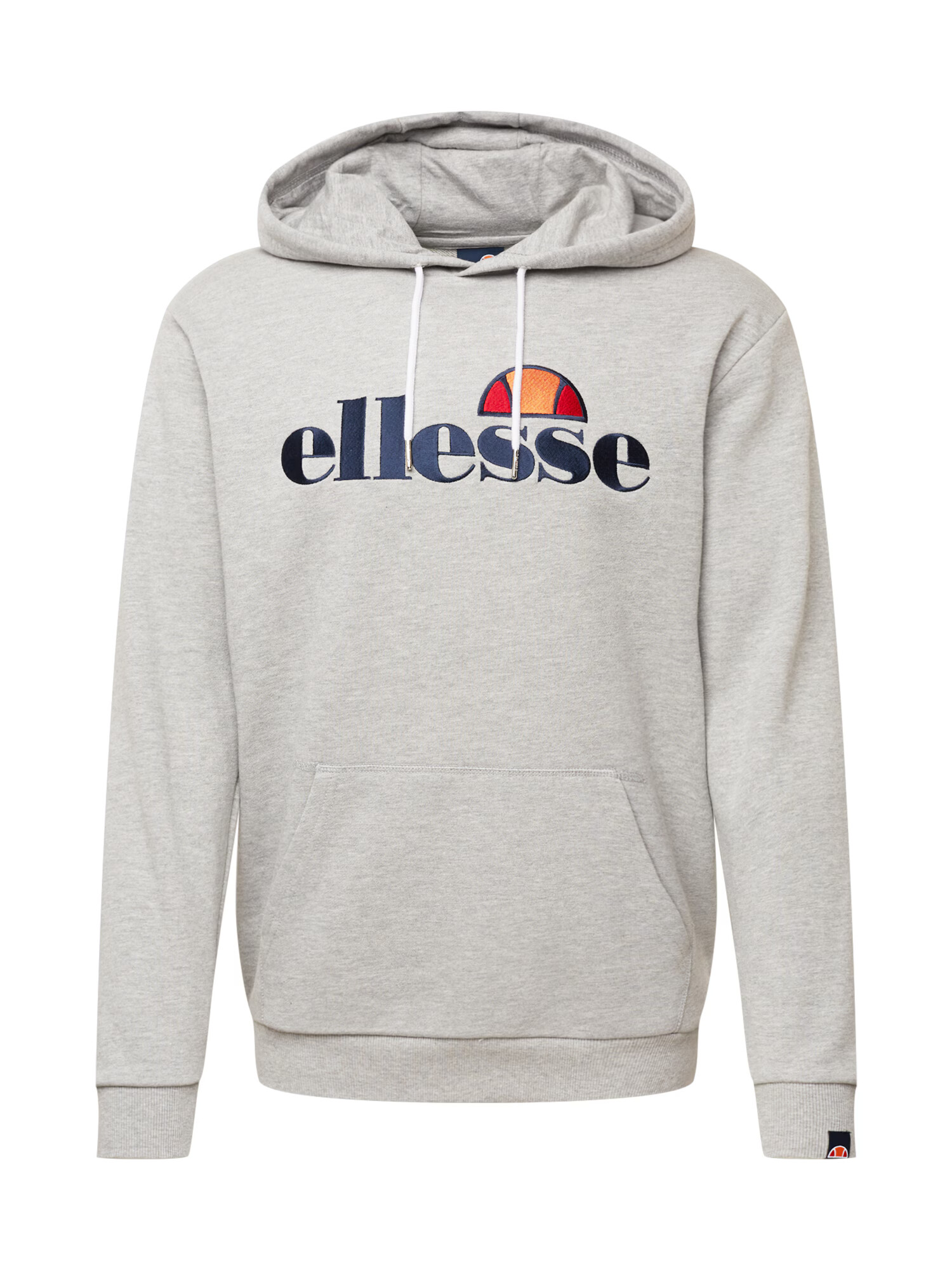 ELLESSE Μπλούζα φούτερ 'Ferrer' ναυτικό μπλε / ανοικτό γκρι / πορτοκαλί / κόκκινο - Pepit.gr