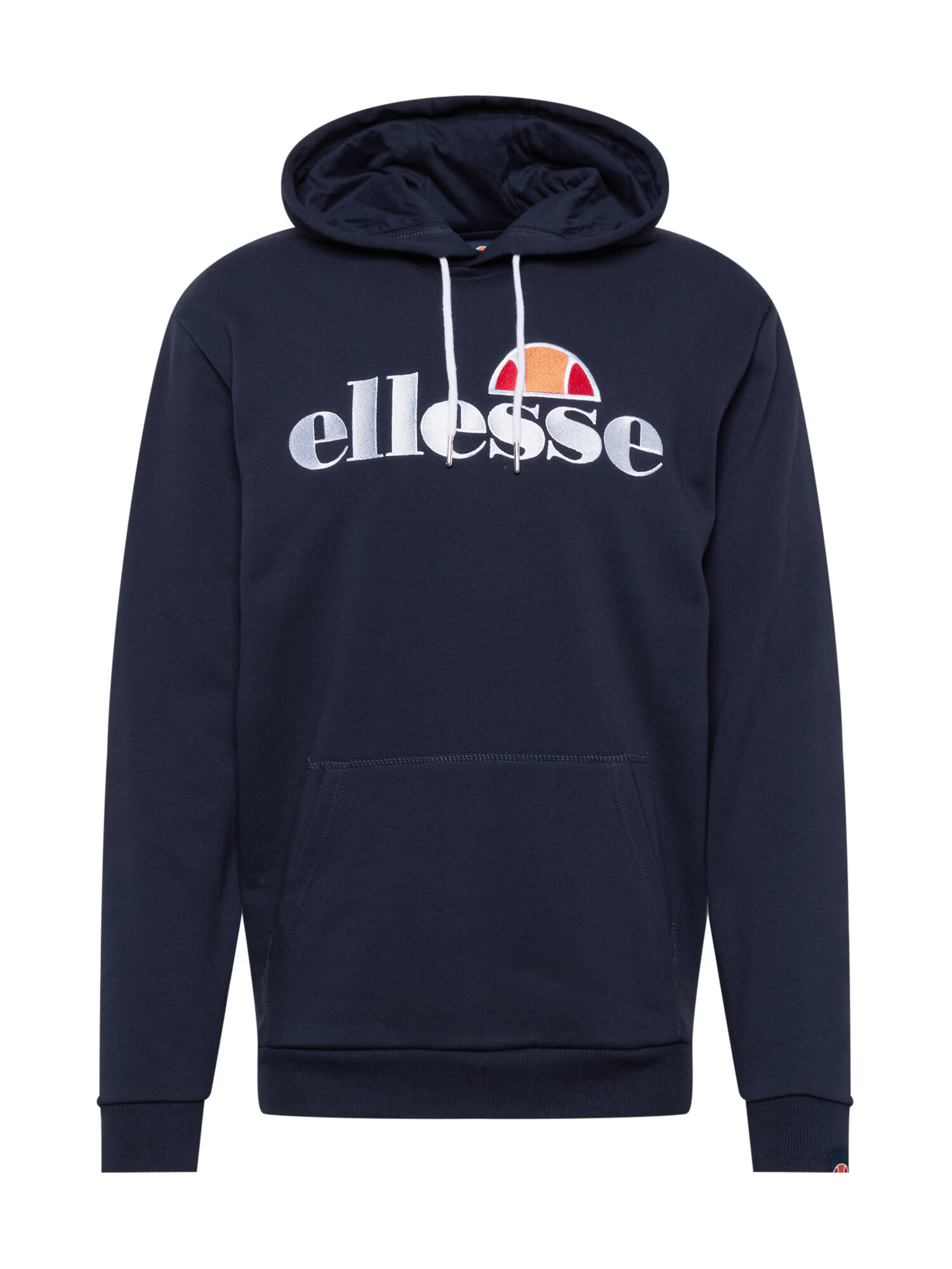 ELLESSE Μπλούζα φούτερ 'Ferrer' ναυτικό μπλε / πορτοκαλί / κόκκινο / λευκό - Pepit.gr