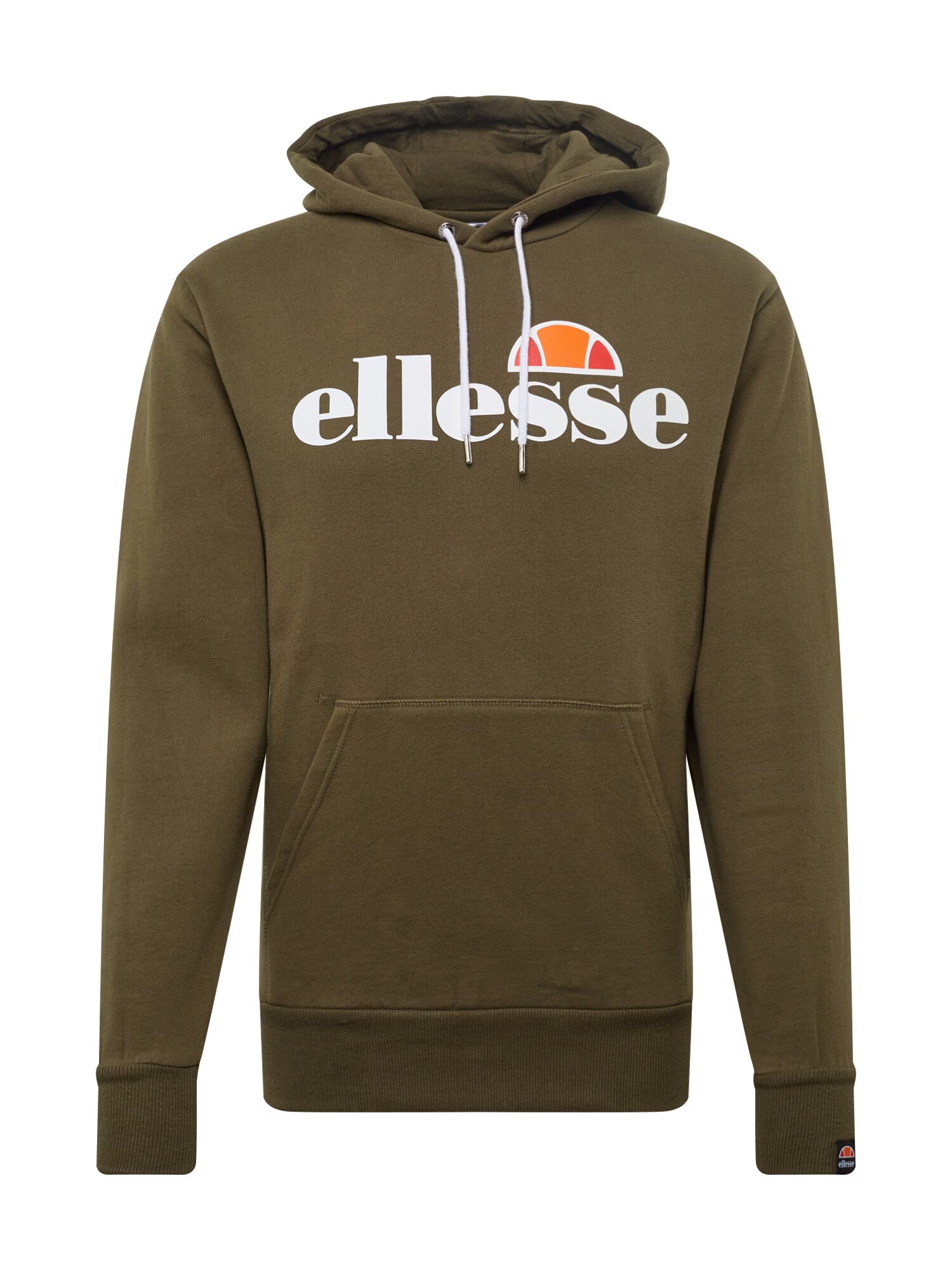 ELLESSE Μπλούζα φούτερ 'Gottero' χακί / πορτοκαλί / κόκκινο / λευκό - Pepit.gr