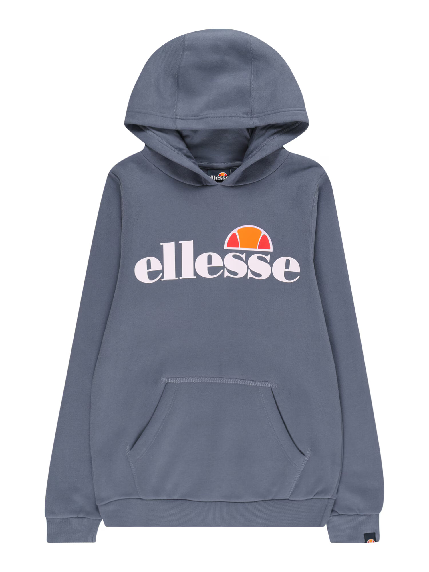 ELLESSE Μπλούζα φούτερ 'Jero' μπλε περιστεριού / πορτοκαλί / πορτοκαλοκόκκινο / λευκό - Pepit.gr