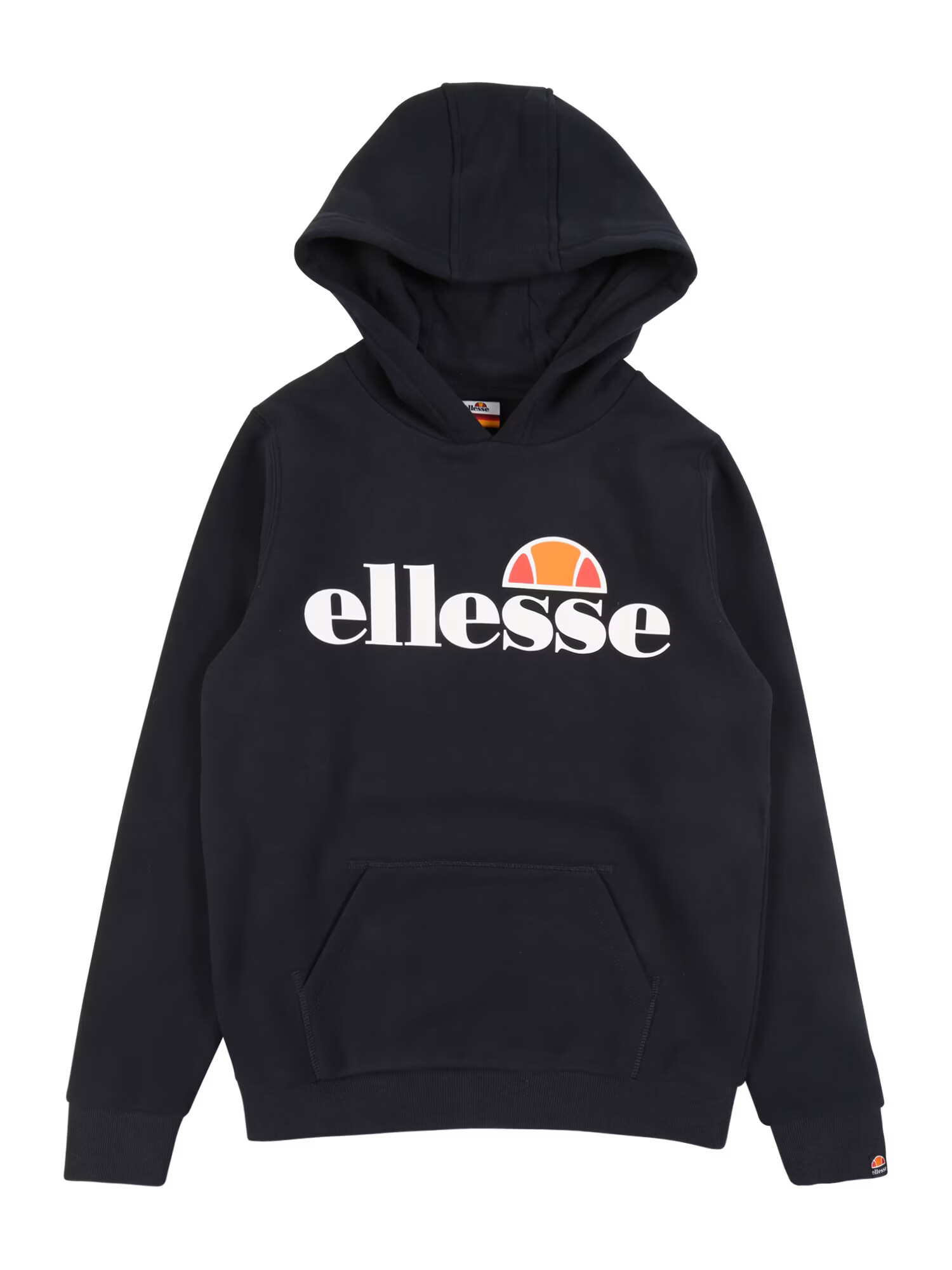 ELLESSE Μπλούζα φούτερ 'Jero' σκούρο μπλε / πορτοκαλί / ανοικτό κόκκινο / λευκό - Pepit.gr