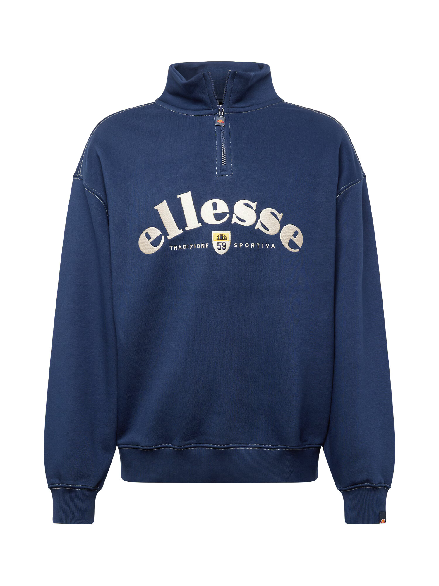 ELLESSE Μπλούζα φούτερ 'Roane' ναυτικό μπλε / κίτρινο / λευκό - Pepit.gr