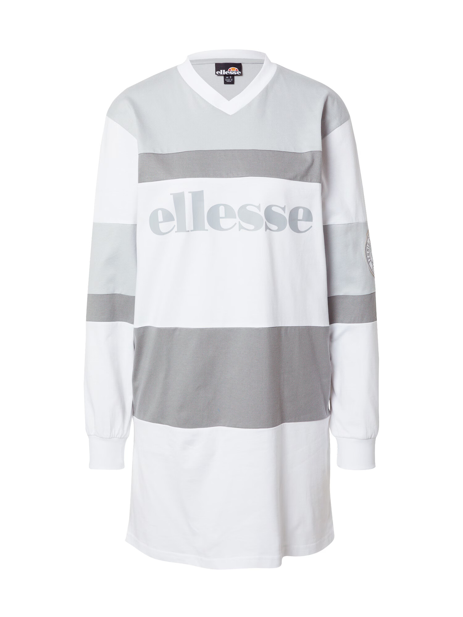 ELLESSE Μπλουζάκι 'Grailest' γκριζομπέζ / ανοικτό γκρι / λευκό - Pepit.gr