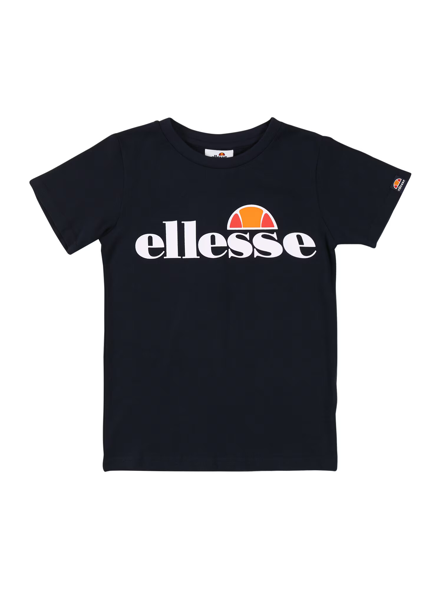 ELLESSE Μπλουζάκι 'Jena' ναυτικό μπλε / πορτοκαλί / κόκκινο / λευκό - Pepit.gr