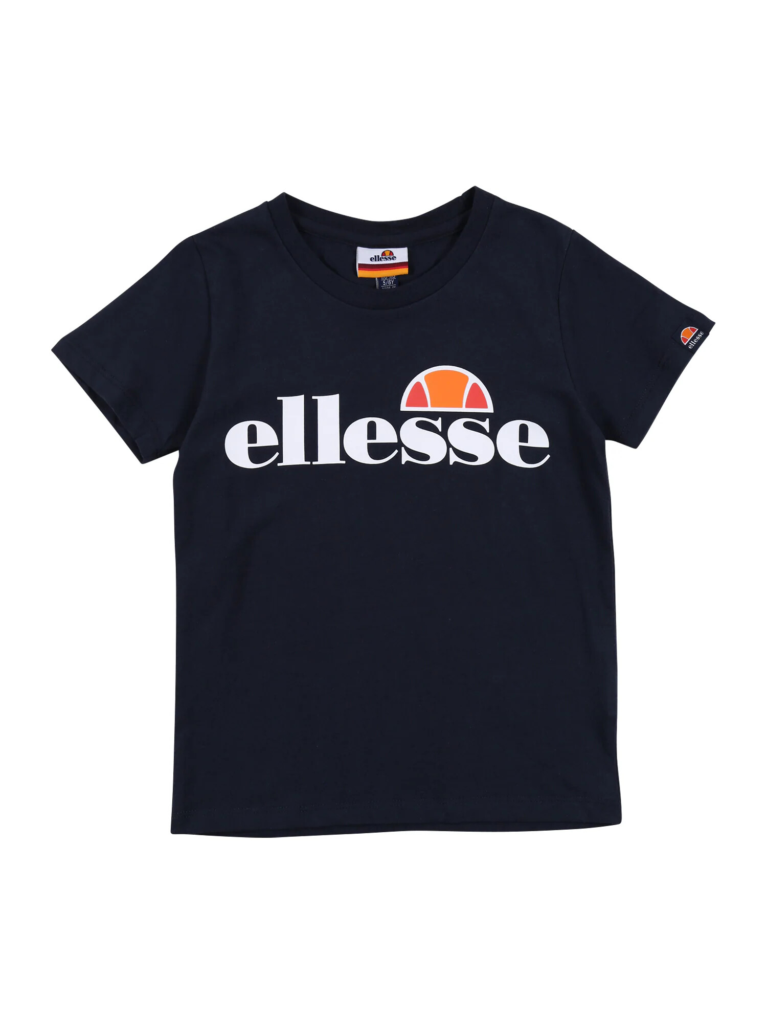 ELLESSE Μπλουζάκι 'Malia' ναυτικό μπλε / μανταρινί / γρεναδίνη / λευκό - Pepit.gr