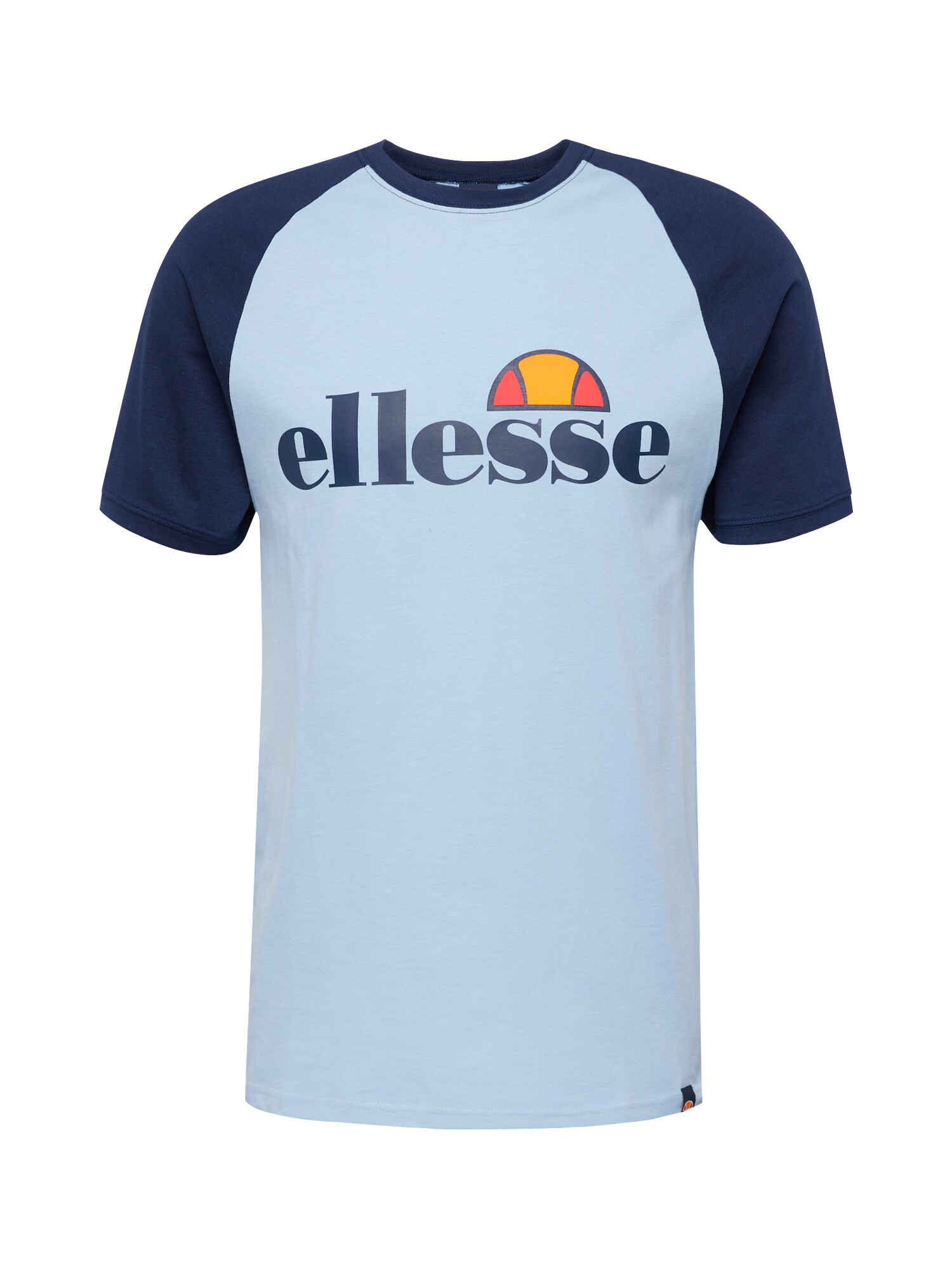 ELLESSE Μπλουζάκι ναυτικό μπλε / γαλάζιο / πορτοκαλί / γρεναδίνη - Pepit.gr