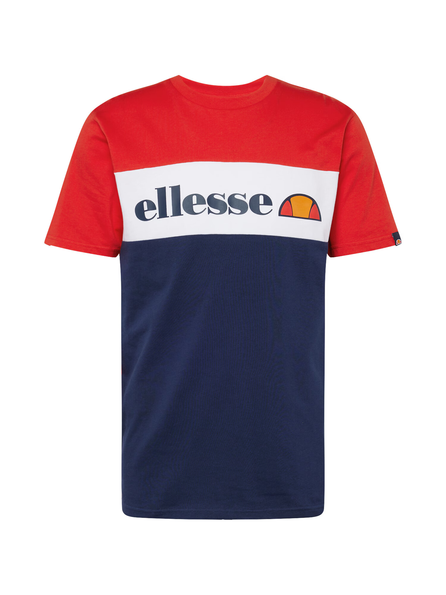 ELLESSE Μπλουζάκι ναυτικό μπλε / κίτρινο / κόκκινο - Pepit.gr