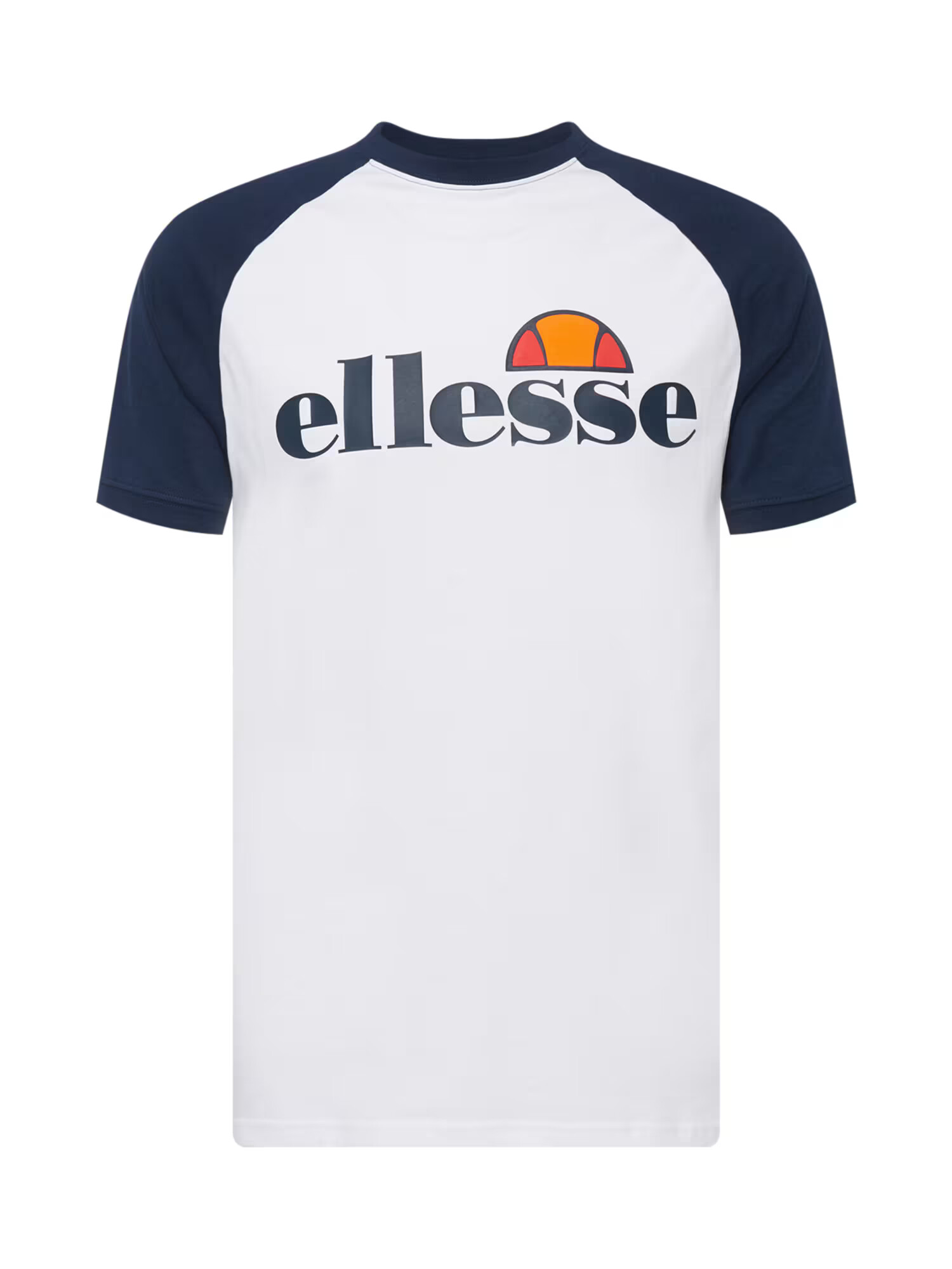 ELLESSE Μπλουζάκι ναυτικό μπλε / πορτοκαλί / κόκκινο / λευκό - Pepit.gr