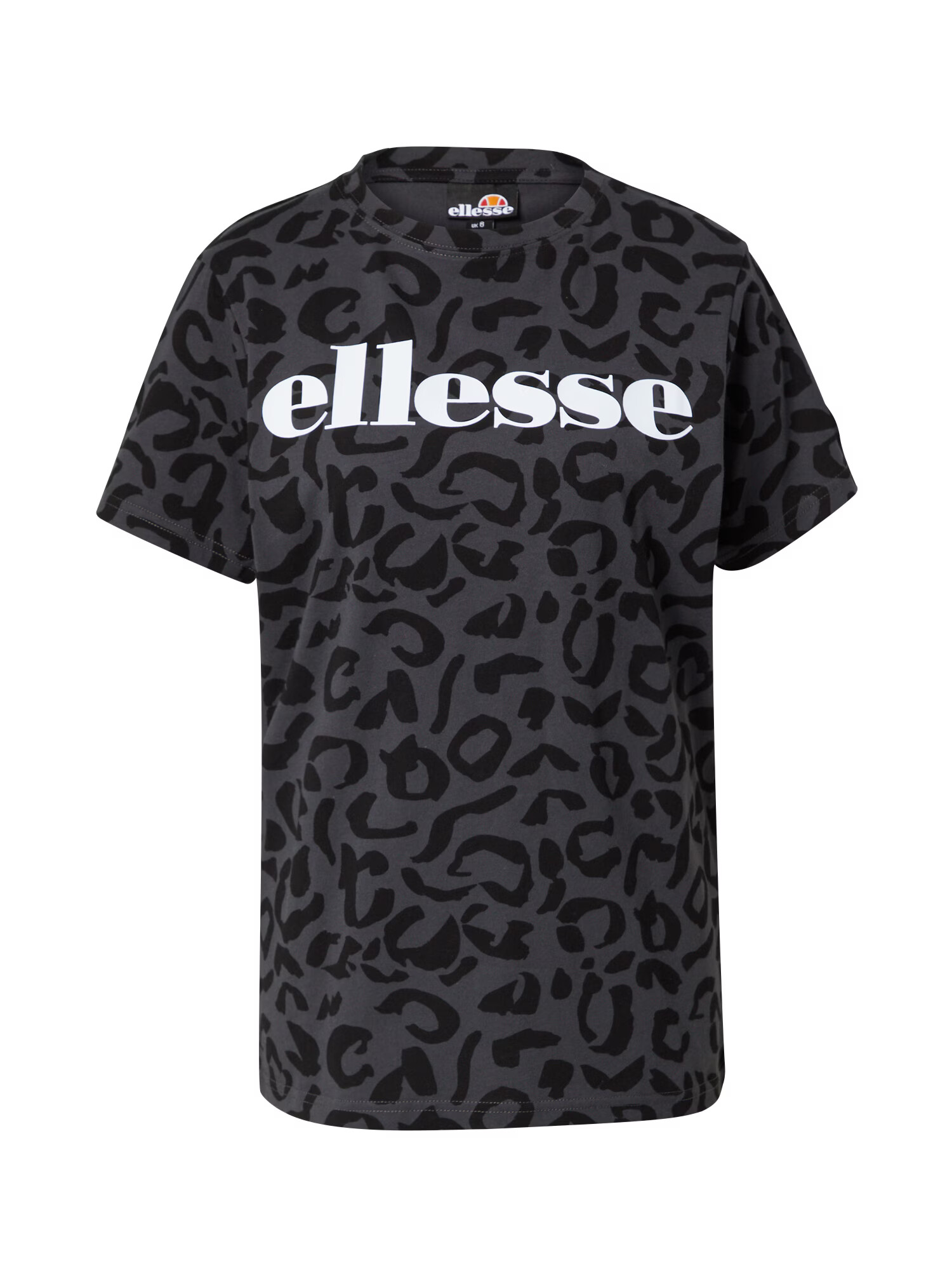 ELLESSE Μπλουζάκι 'Overlep' γκρι / κόκκινο / μαύρο / λευκό - Pepit.gr