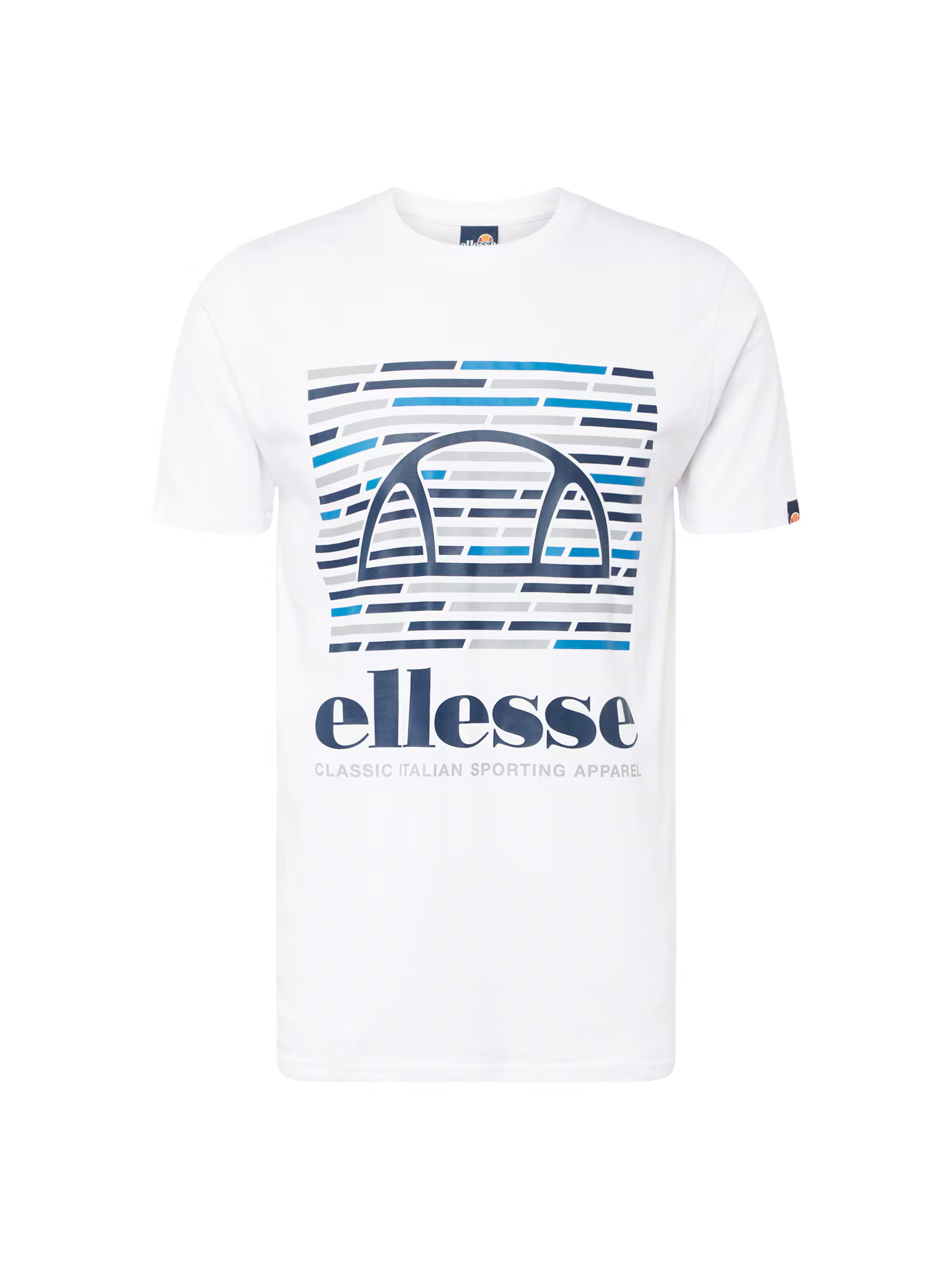 ELLESSE Μπλουζάκι 'Vierow' μπλε / σκούρο μπλε / γκρι / λευκό - Pepit.gr