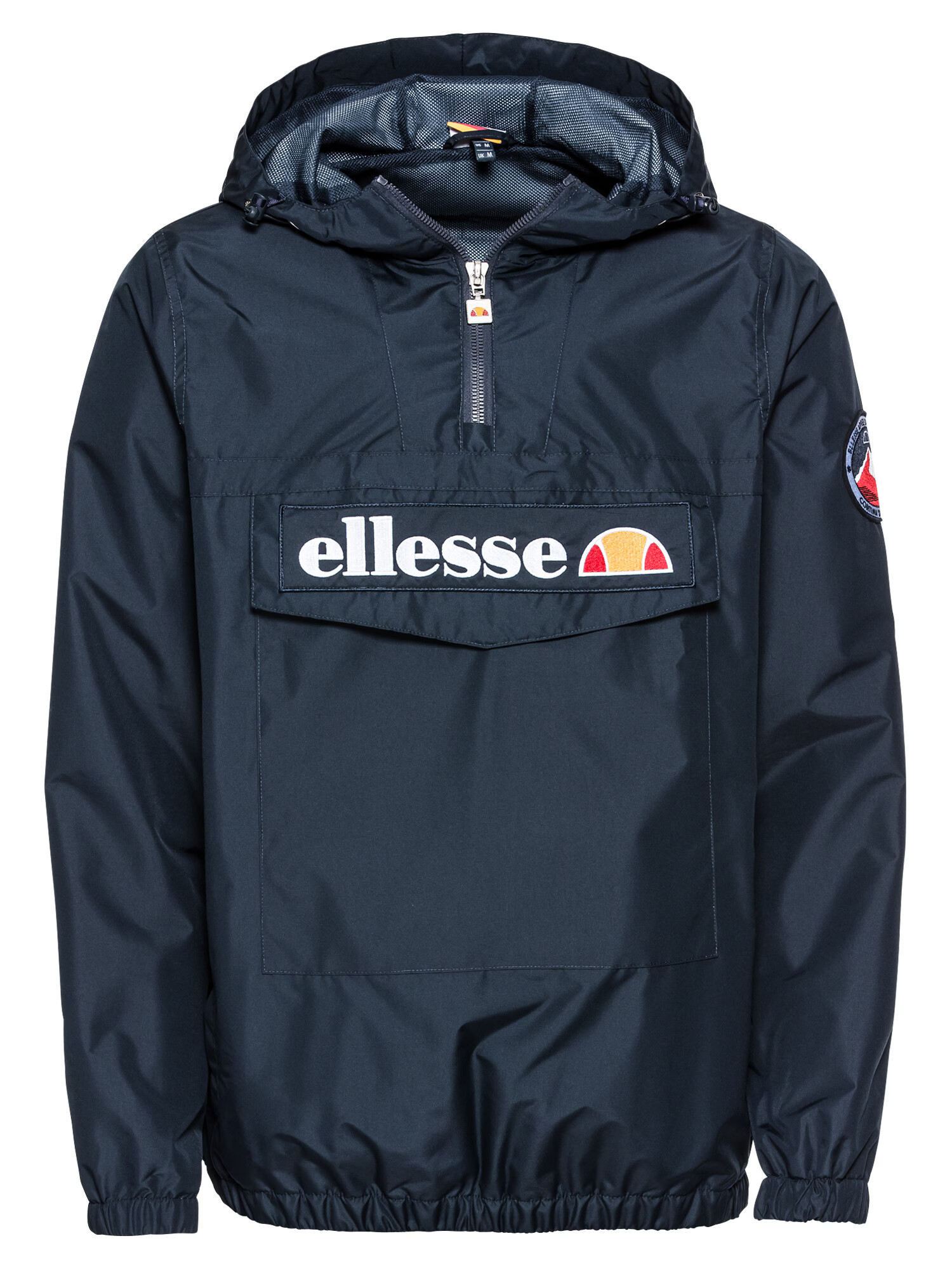 ELLESSE Φθινοπωρινό και ανοιξιάτικο μπουφάν 'Mont 2' ναυτικό μπλε / πορτοκαλί / ανοικτό κόκκινο / λευκό - Pepit.gr