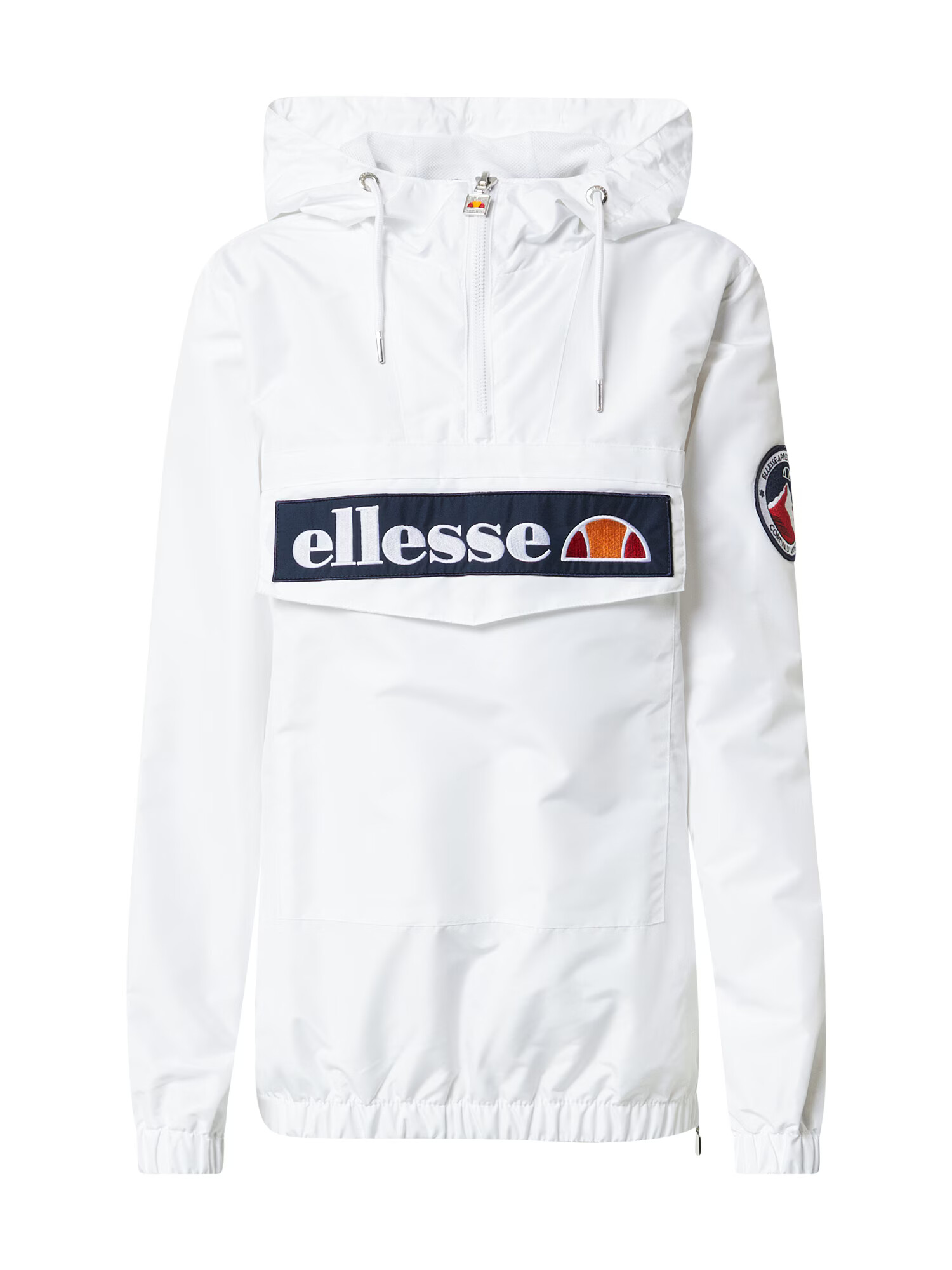 ELLESSE Φθινοπωρινό και ανοιξιάτικο μπουφάν 'Montez' ναυτικό μπλε / πορτοκαλί νέον / κερασί / λευκό - Pepit.gr