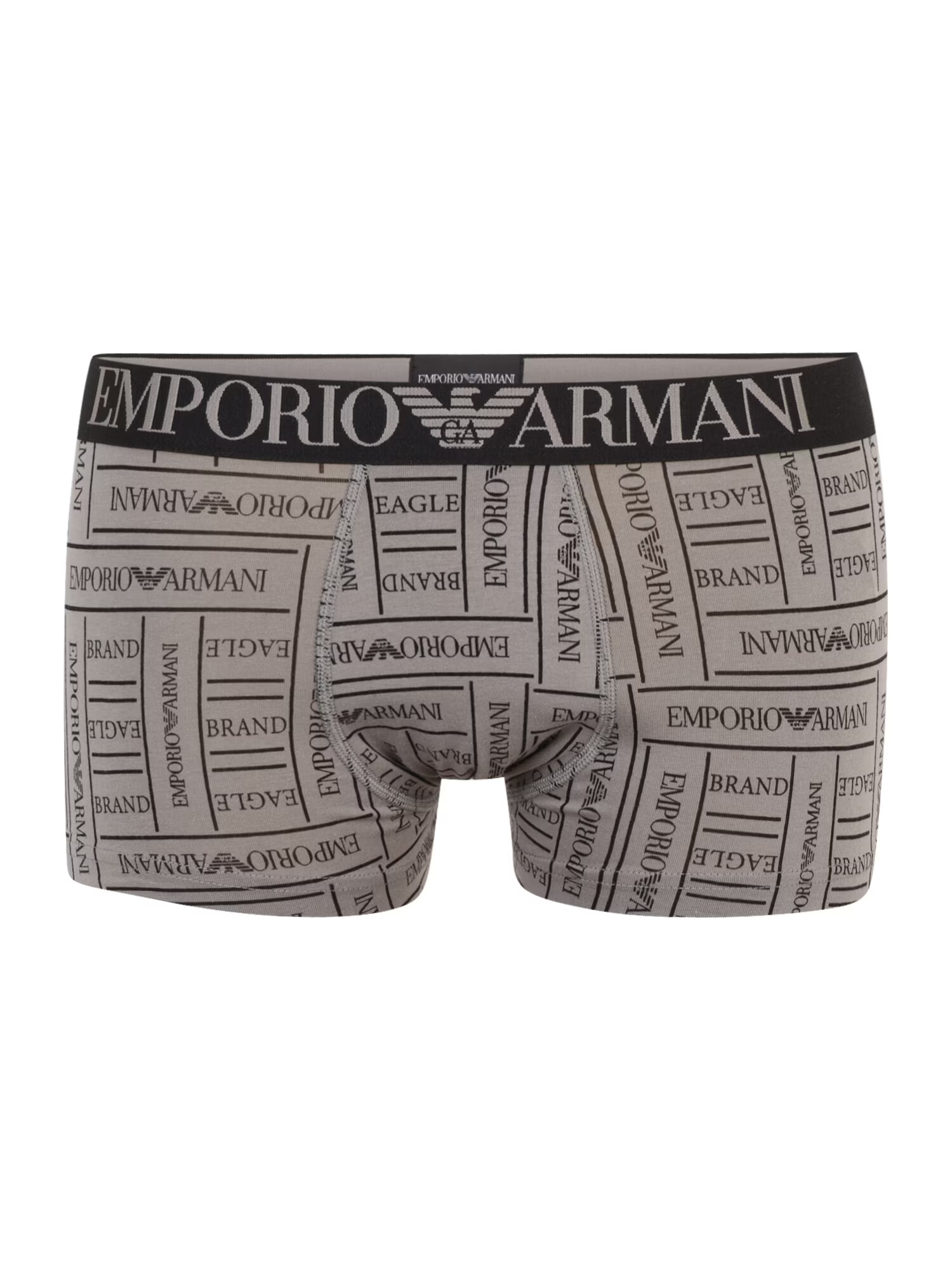 Emporio Armani Μποξεράκι πέτρα / μαύρο - Pepit.gr