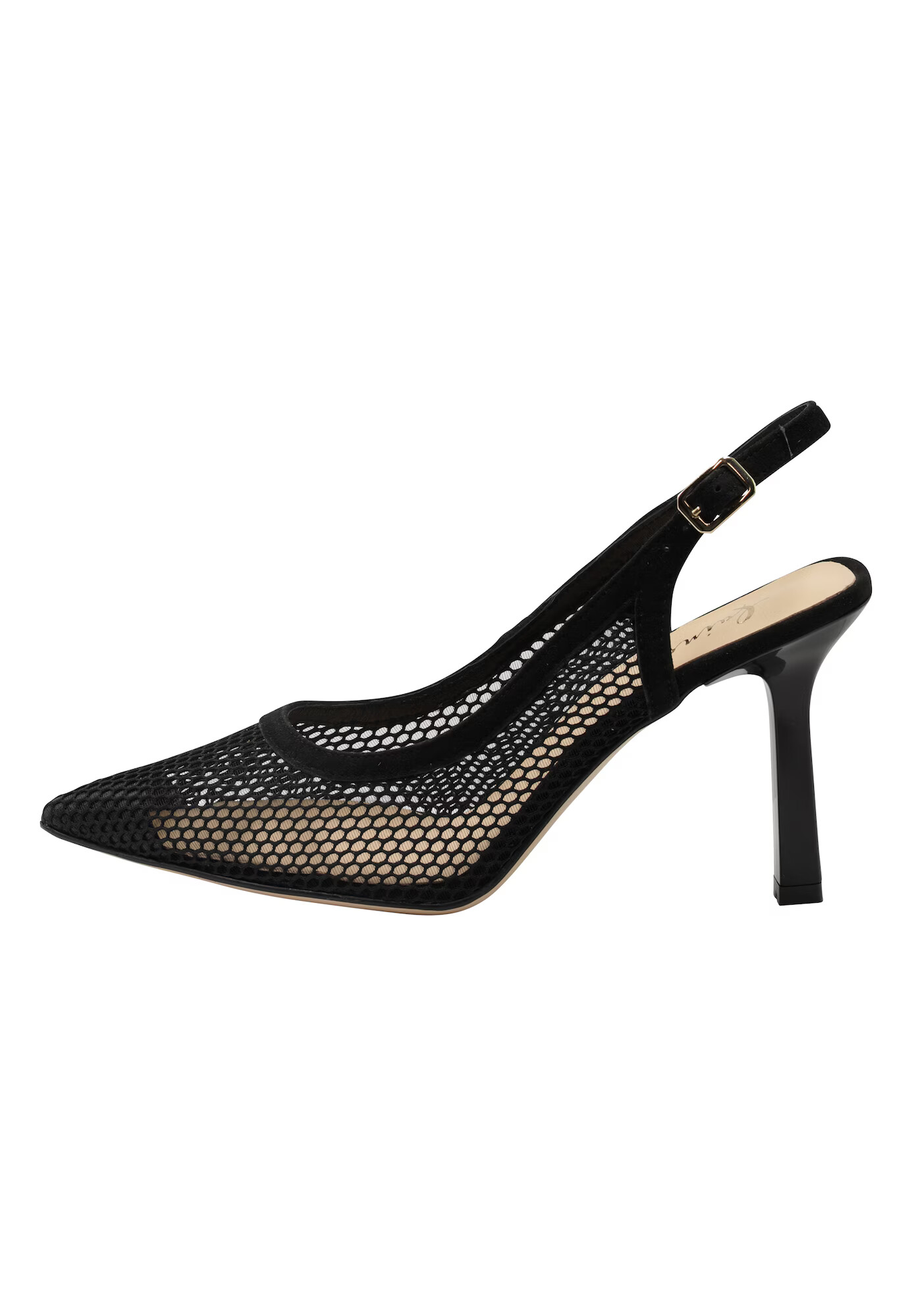 faina Γόβες slingback μαύρο - Pepit.gr