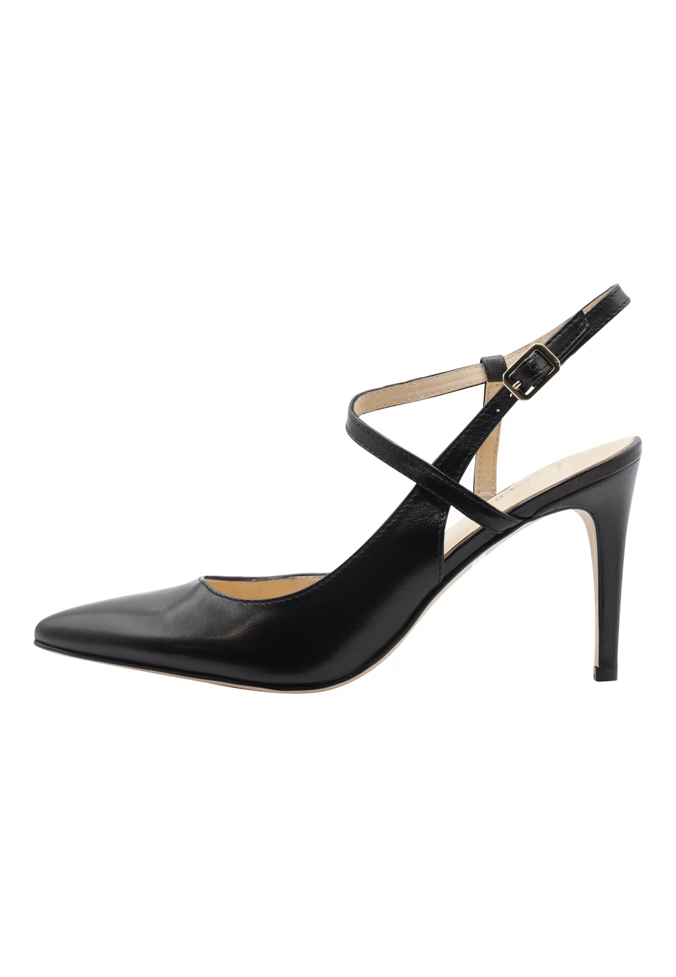 faina Γόβες slingback μαύρο - Pepit.gr